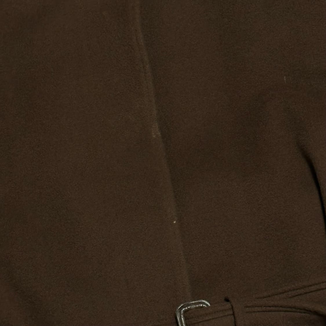 XL 버버리 골드 버튼 울 브라운 코트 상품이미지8