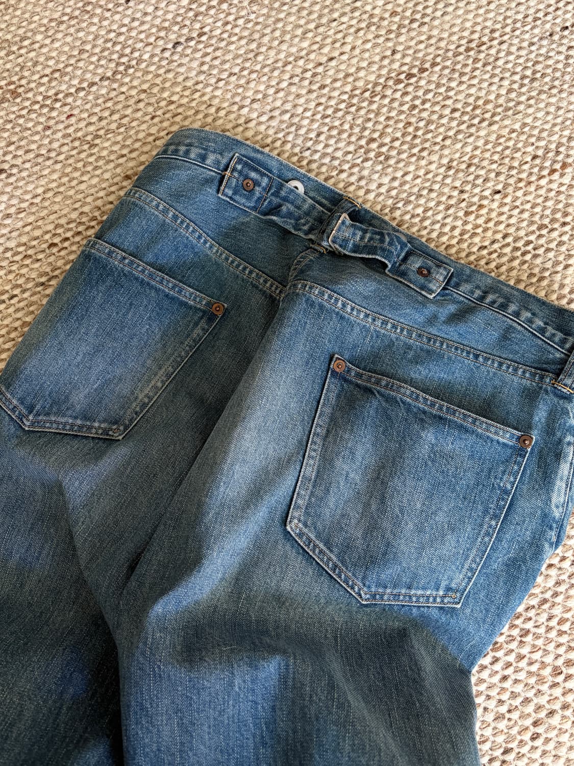 [34] APRESSE  No.22 Washed 와이드 데님  24SS 상품이미지7