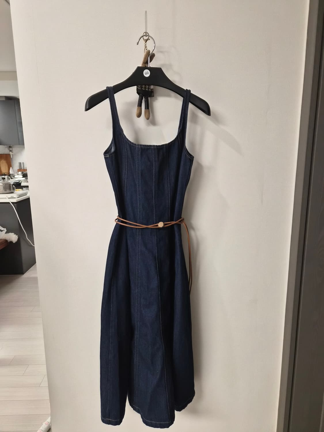 H&M 코르셋 라인 데님 미디 원피스 (EUR 34) 상품이미지1