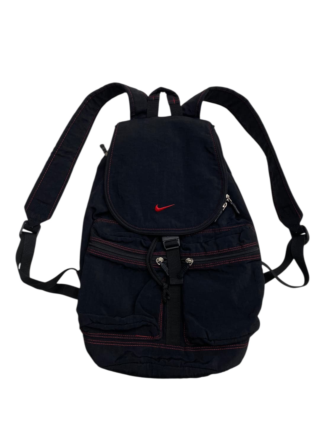 나이키 올드스쿨 레드스우시 블랙백팩 상품이미지1