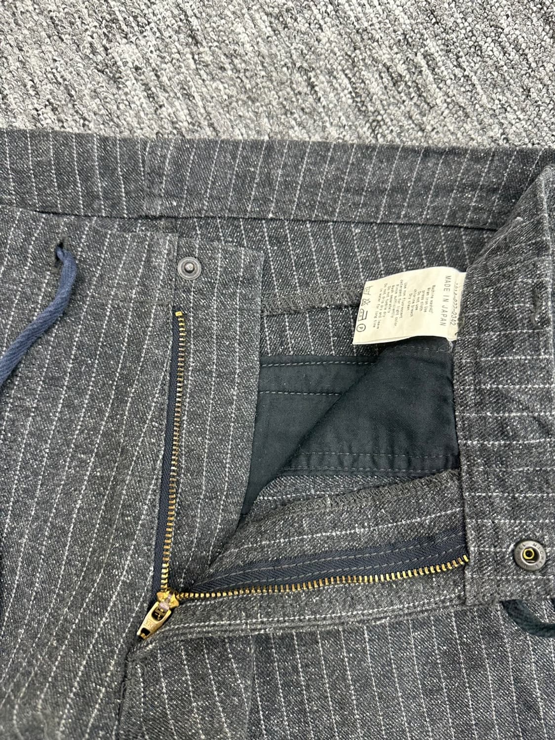 (S)UNITED ARROW 스트라이프 팬츠-M619 상품이미지3