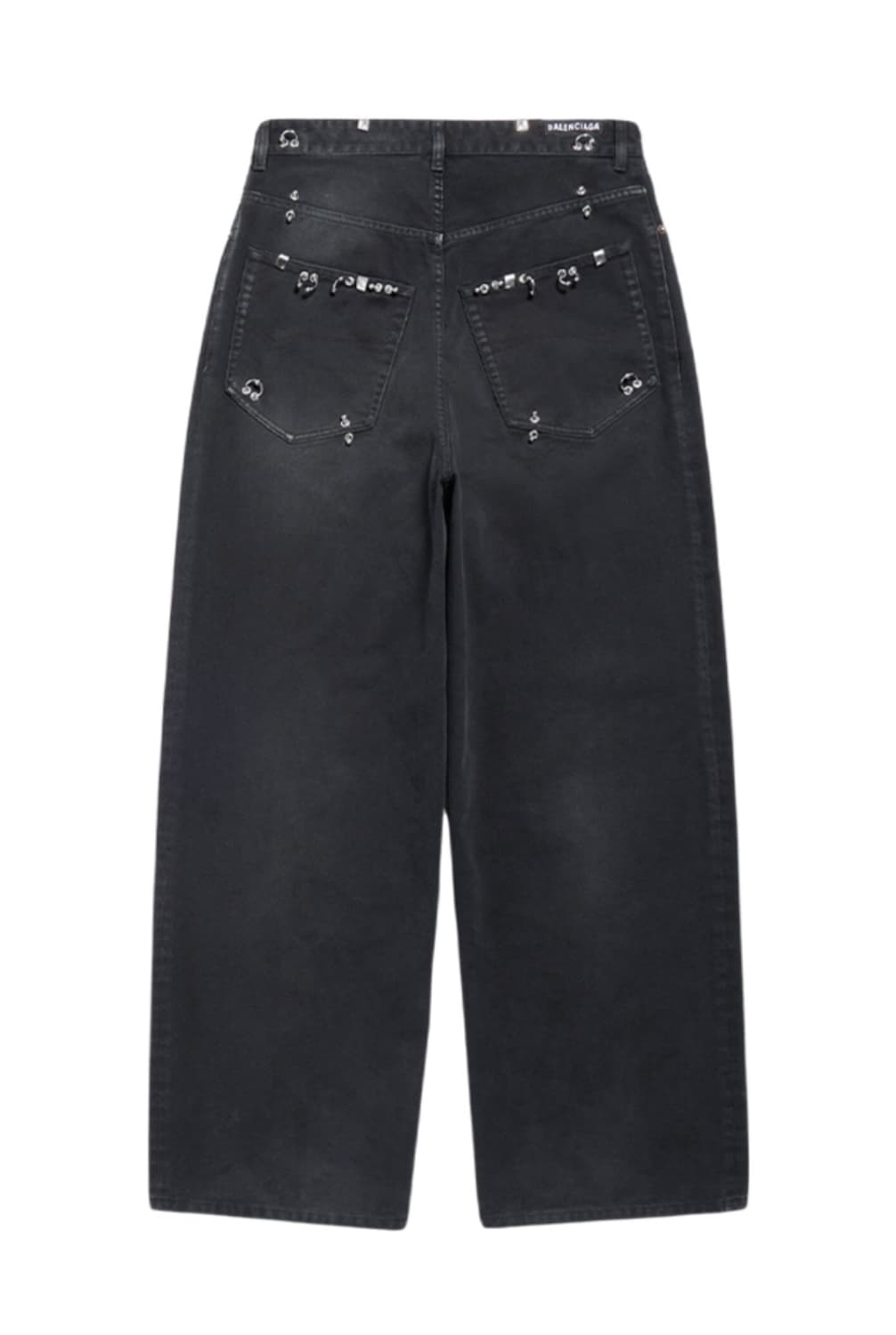 [S 이상 구매] 발렌시아가 피어스드 (피어싱) 데님 팬츠 상품이미지1