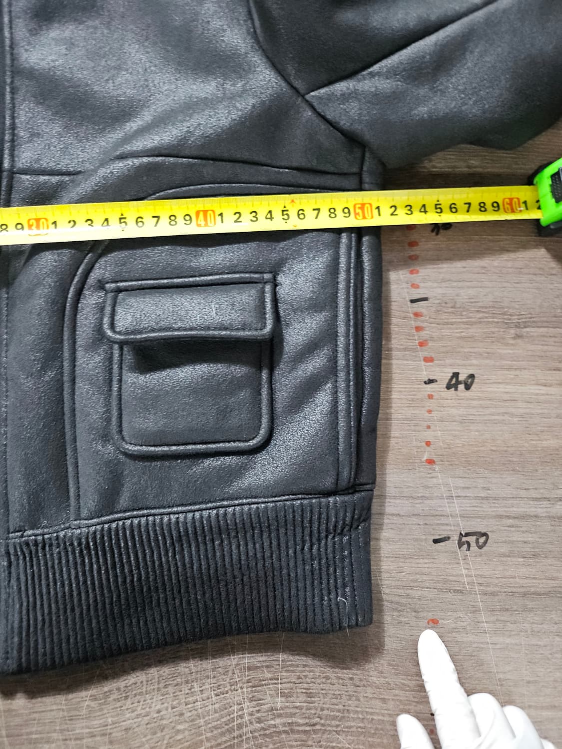 Laplaf 라이아프 무스탕 블랙 양털 후리스 점퍼 77 상품이미지8