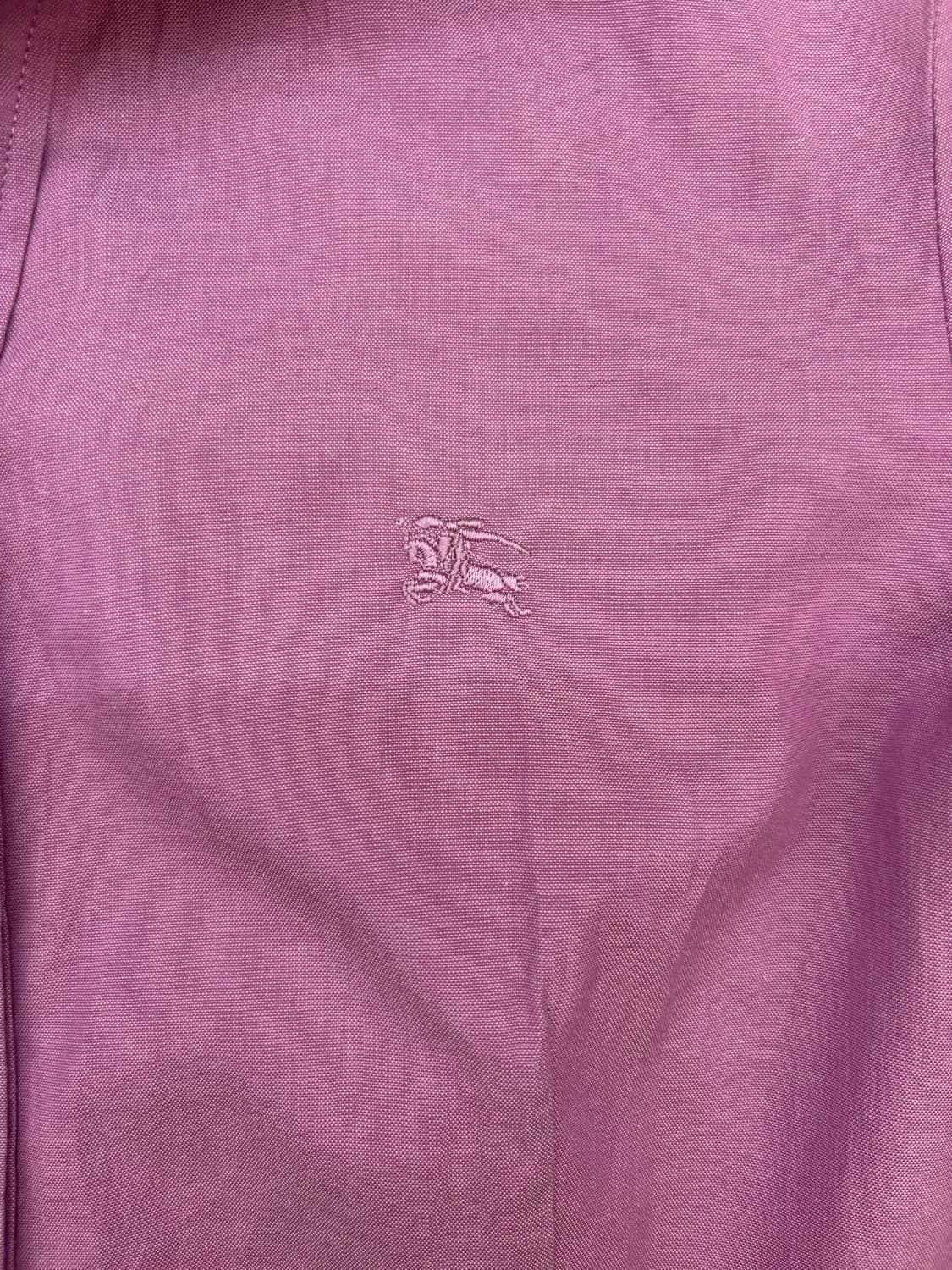 [ 38 ] 버버리 런던 노바체크 연보라 반팔 셔츠 상품이미지5