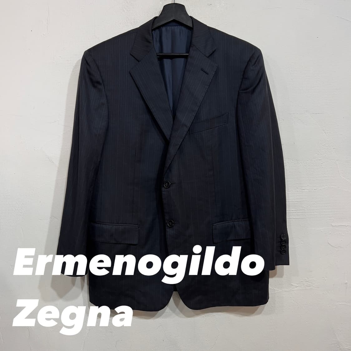 에르메네질도제냐 스트라이프 블레이저 상품이미지1