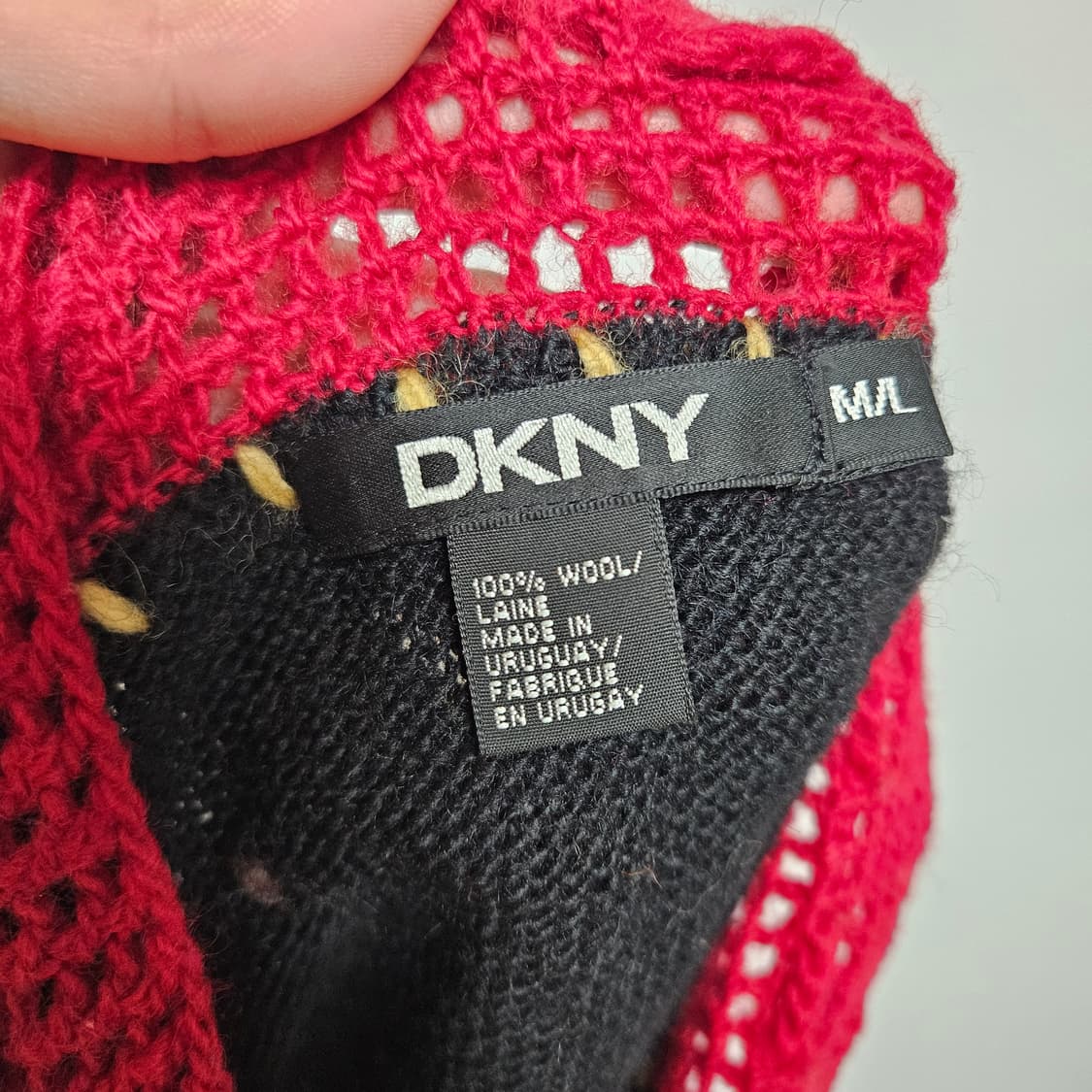 DKNY 울 미디 스커트 M/L 상품이미지5