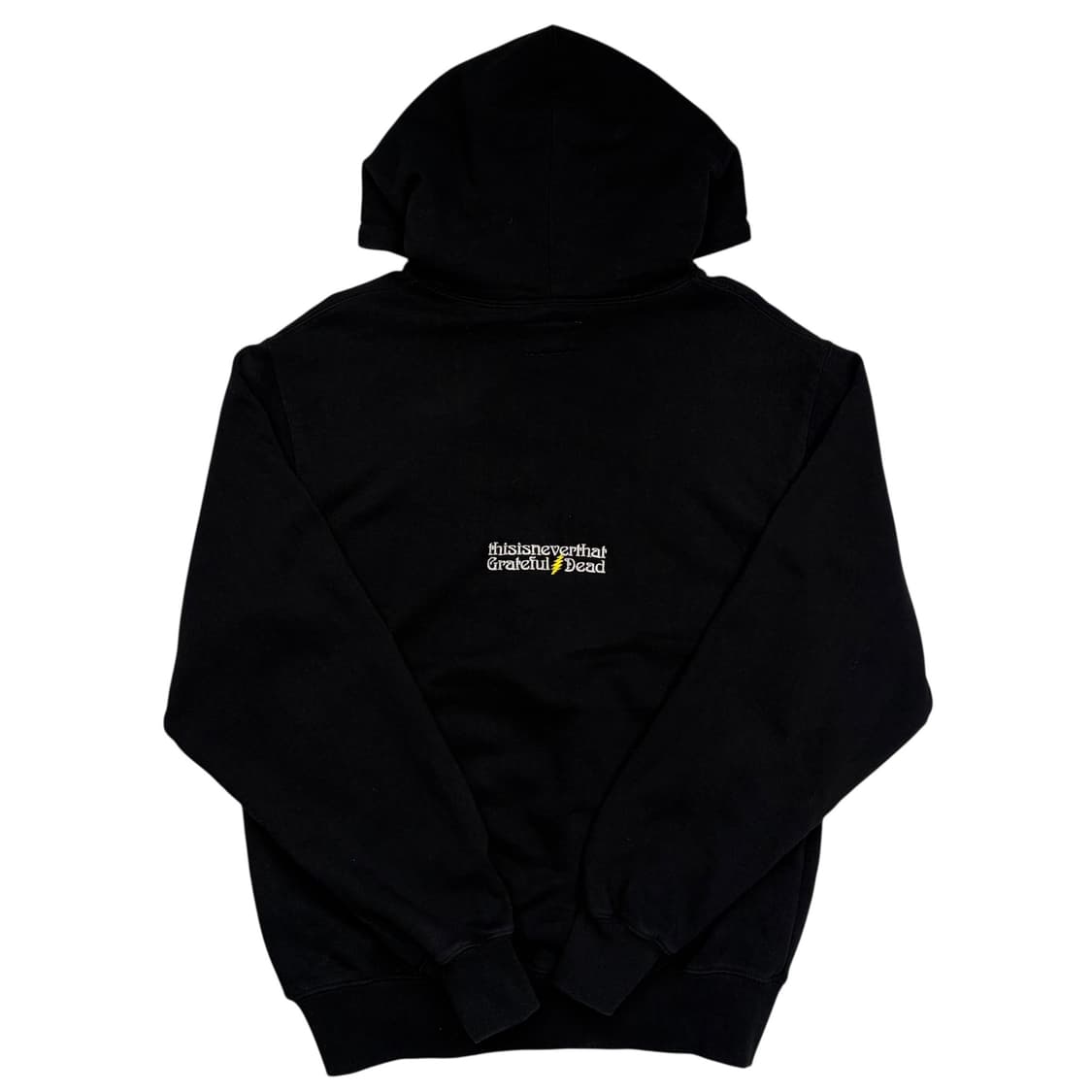 디스이즈네버댓 X 그레이트풀데드 블랙 후드티 M 상품이미지4