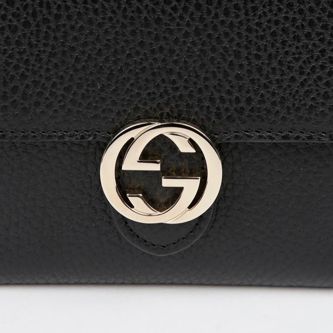 구찌 GG 인터로킹 플랩 반지갑 블랙 상품이미지3
