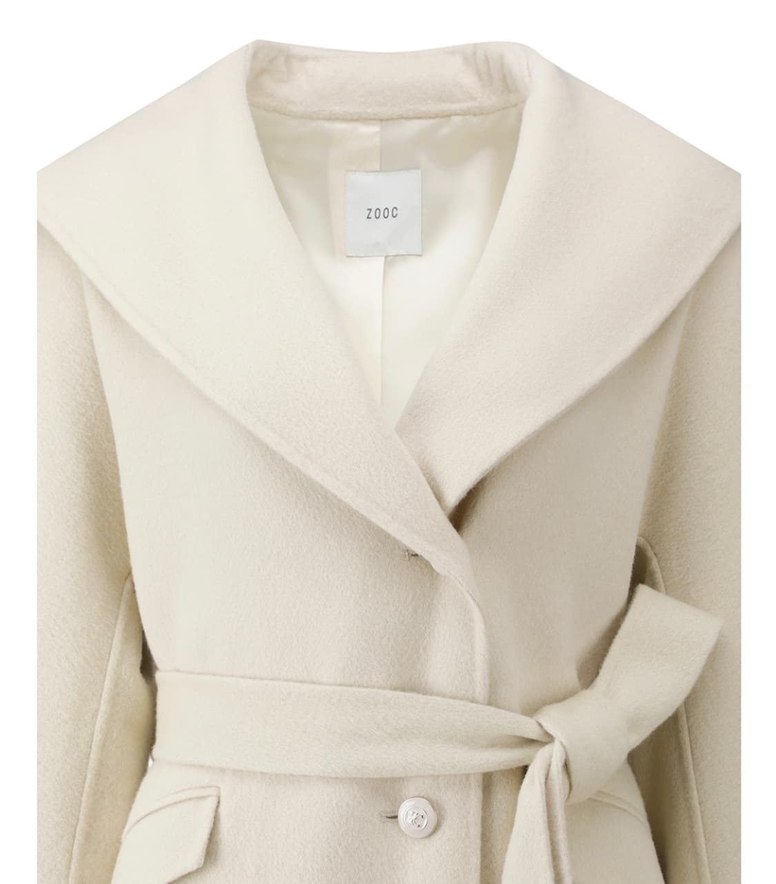 주크 모&캐시 후드 핸드메이드코트 상품이미지6