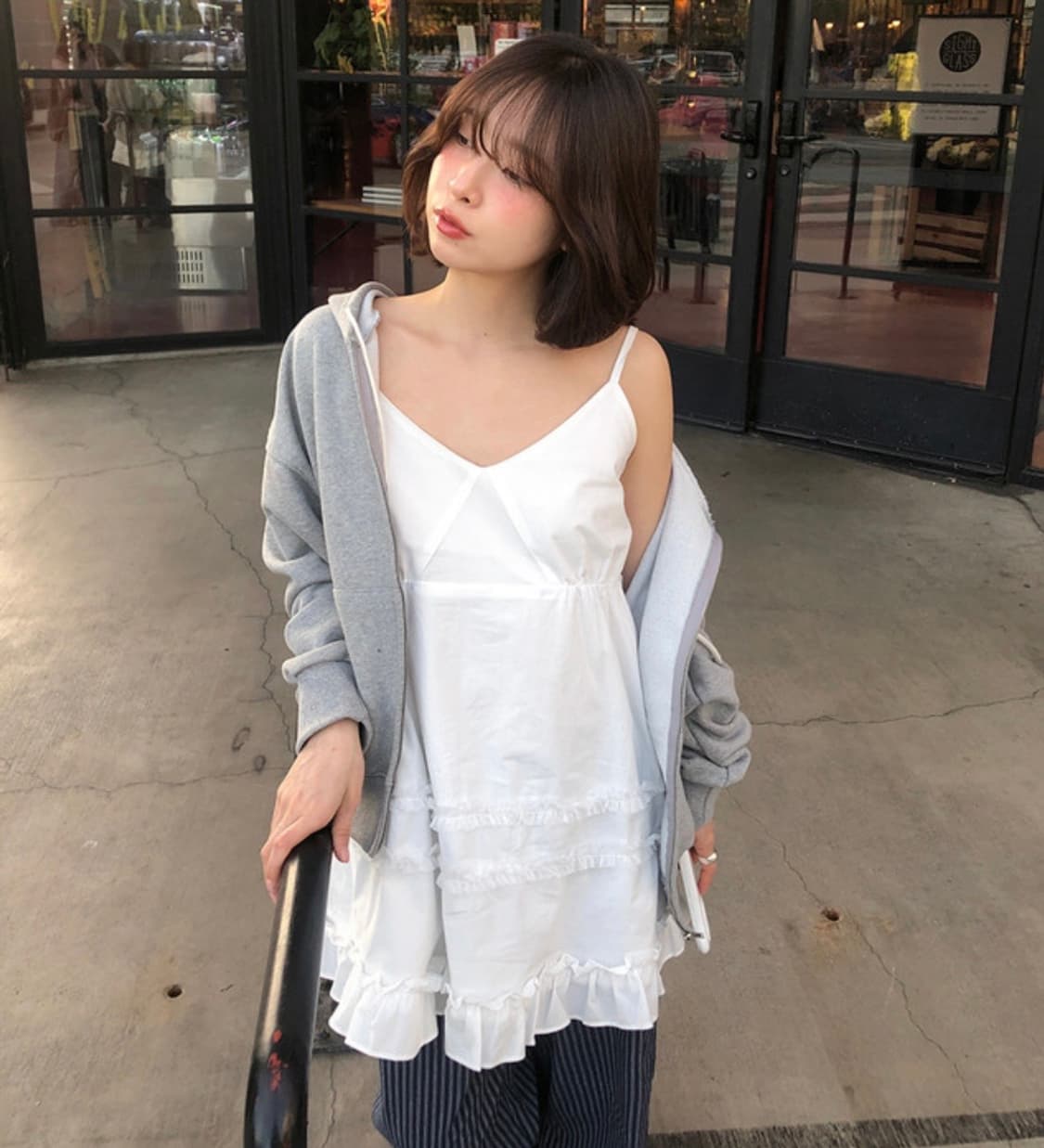 언더비 프릴 캉캉 레이어드 원피스 상품이미지1