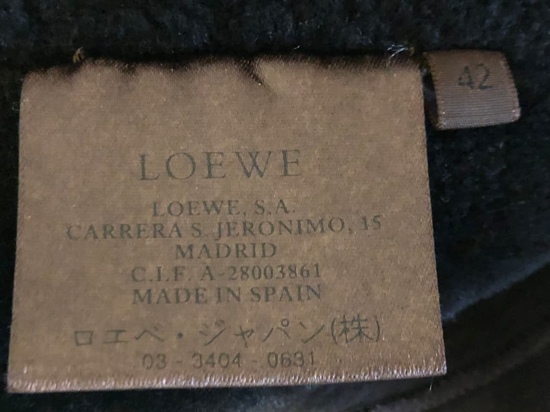 로에베 빈티지 시어링 자켓(무스탕) 상품이미지8