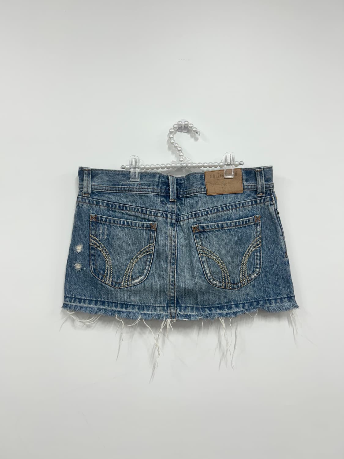 [HOLLISTER] 홀리스터 y2k 데님 미니 스커트 상품이미지5
