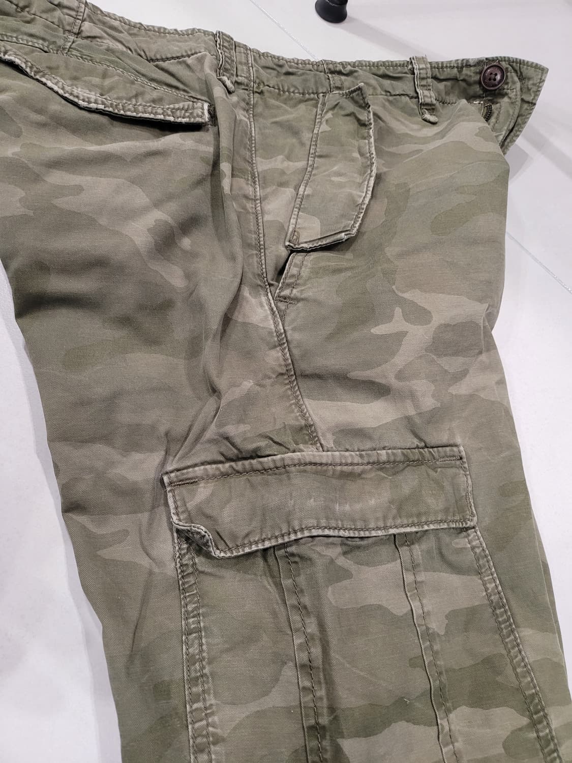 하와이에서 온 빈티지 감성 🌴 아베크롬비 카모 카고 팬츠 (W31) 상품이미지3