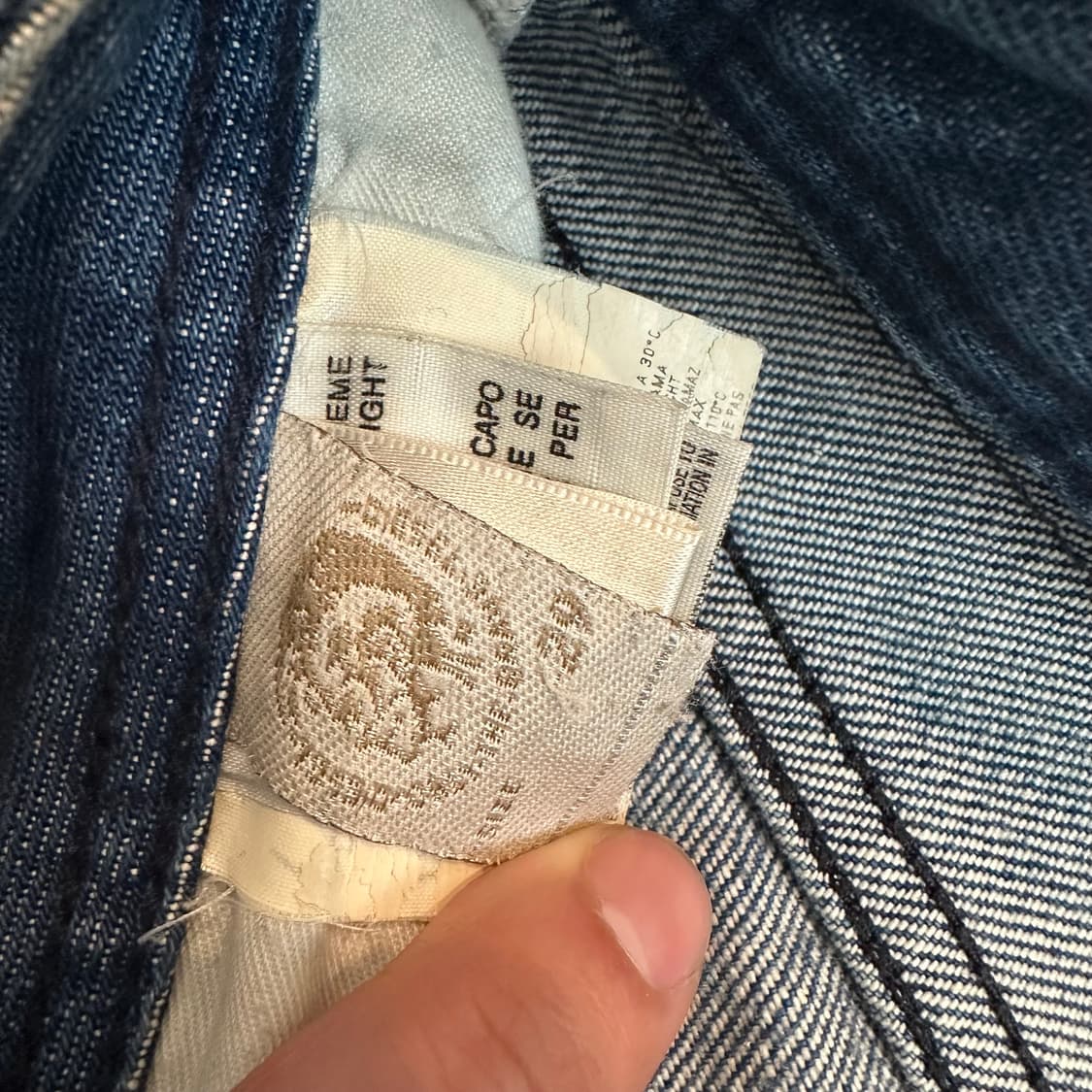 Diesel 디젤 ZATHAN 데님 팬츠 상품이미지6