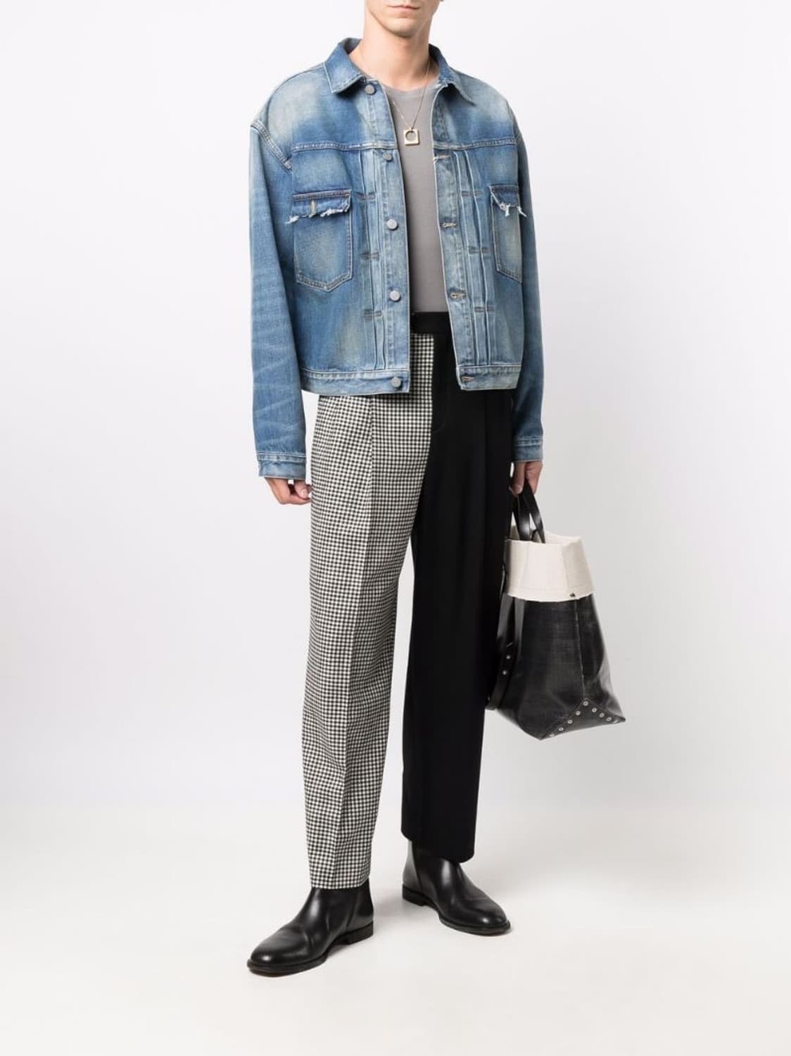 마르지엘라 디스트레스드 데님 자켓 상품이미지4