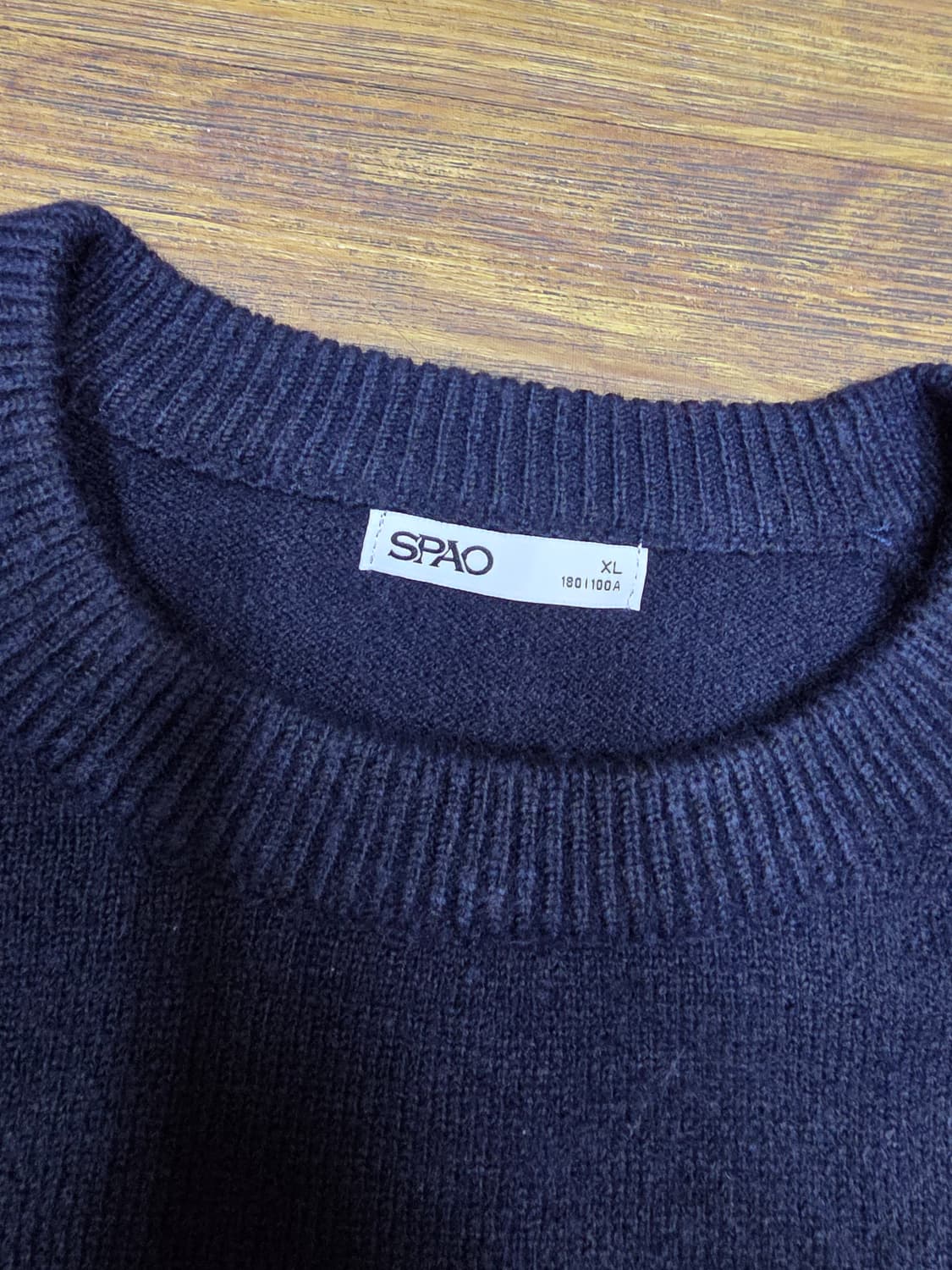 스파오 베어 라운드니트 상품이미지3