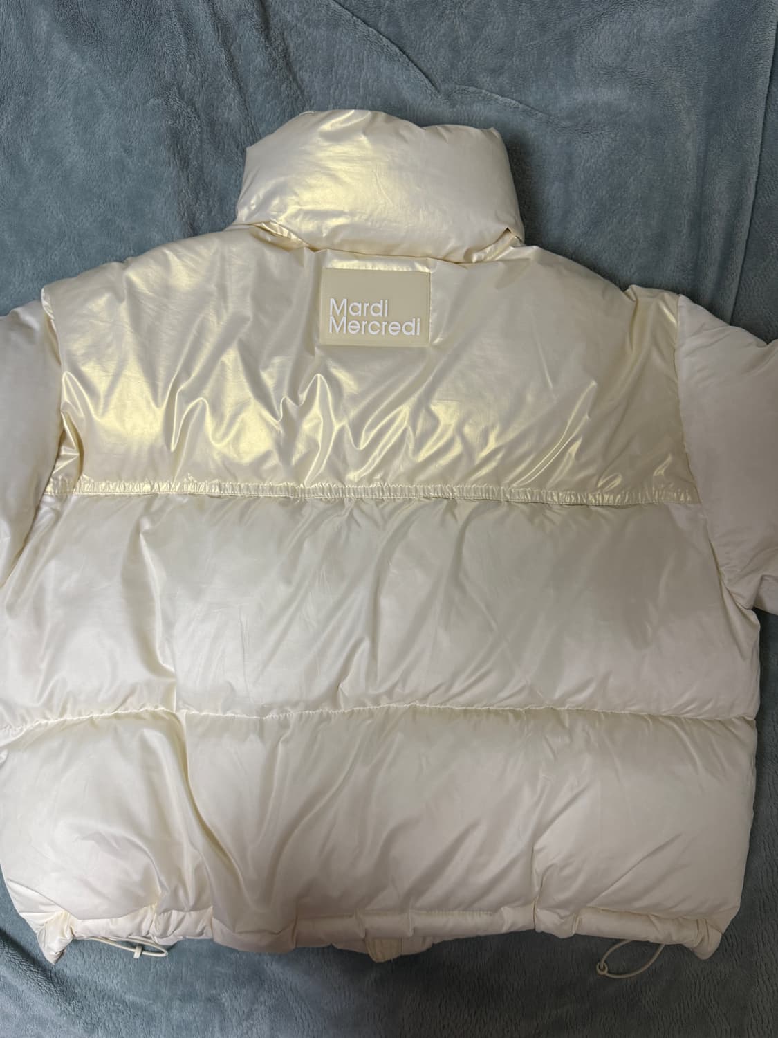마르디메크르디 아이보리 여성 숏패딩 상품이미지5