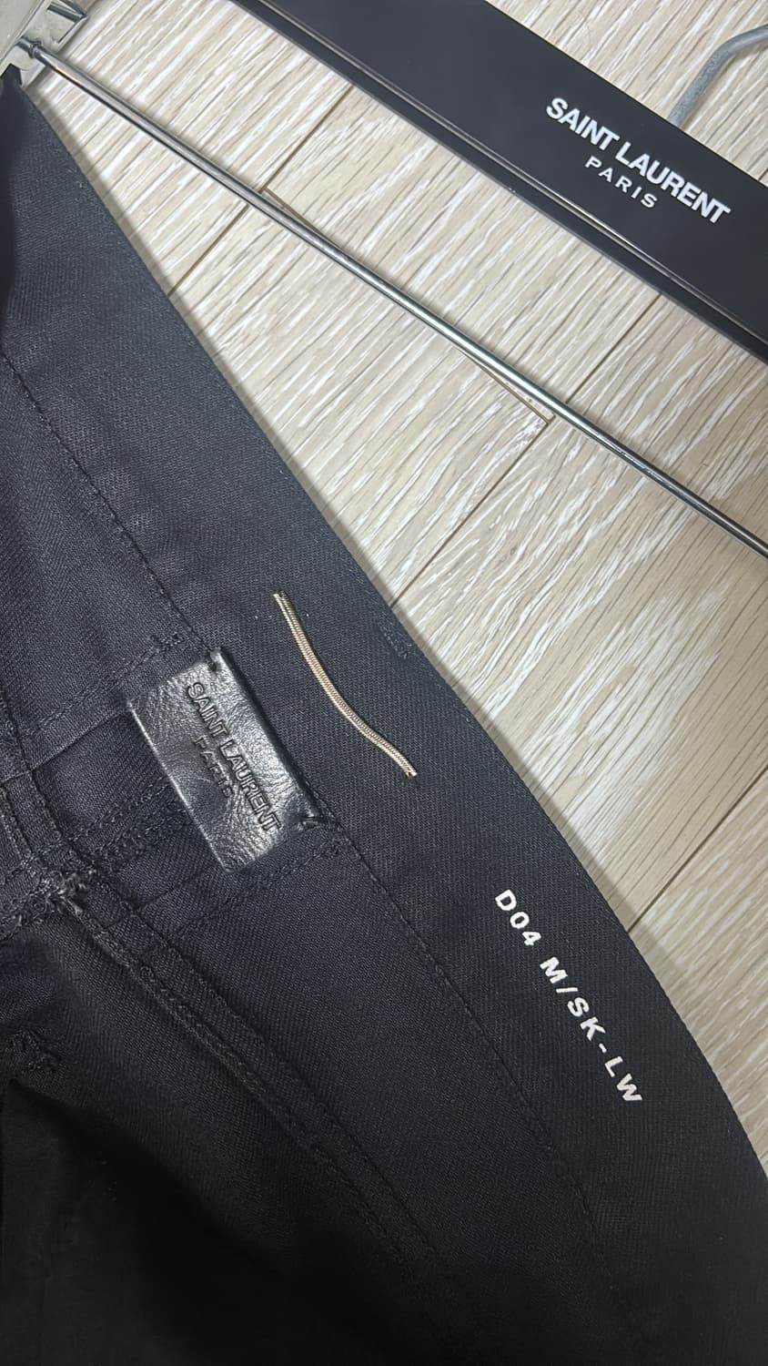 생로랑 레더 패널진 29사이즈 15시즌 에디슬리먼 상품이미지2