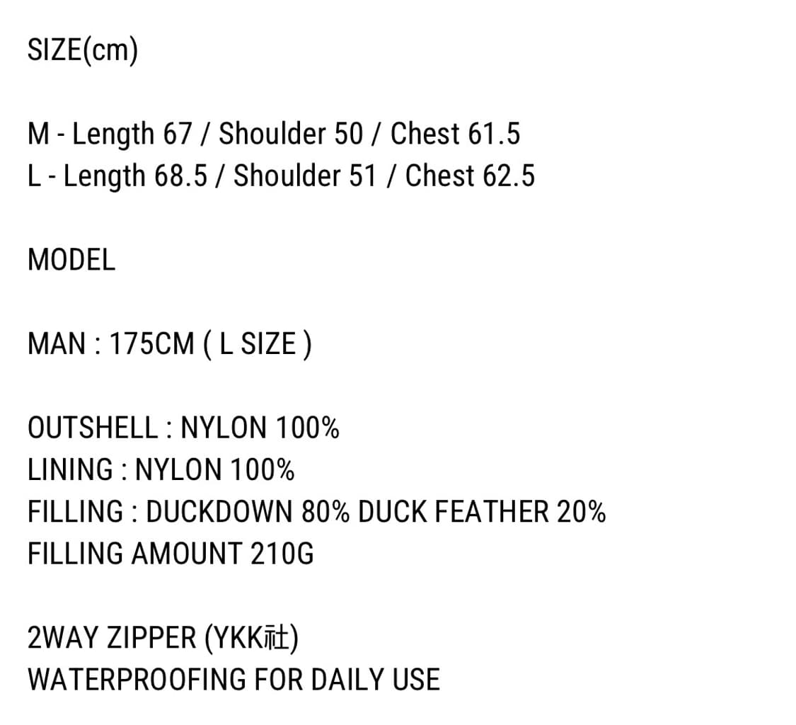 노매뉴얼 패딩조끼 조끼패딩 상품이미지5