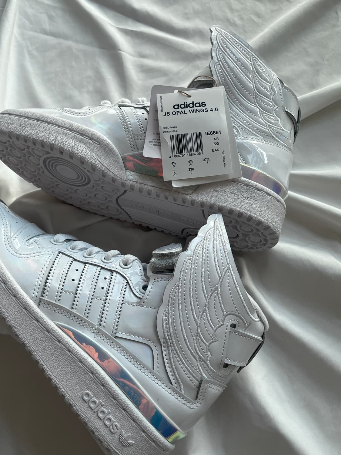 (새상품) 아디다스 제레미스캇 오팔 윙스 4.0 화이트 상품이미지4