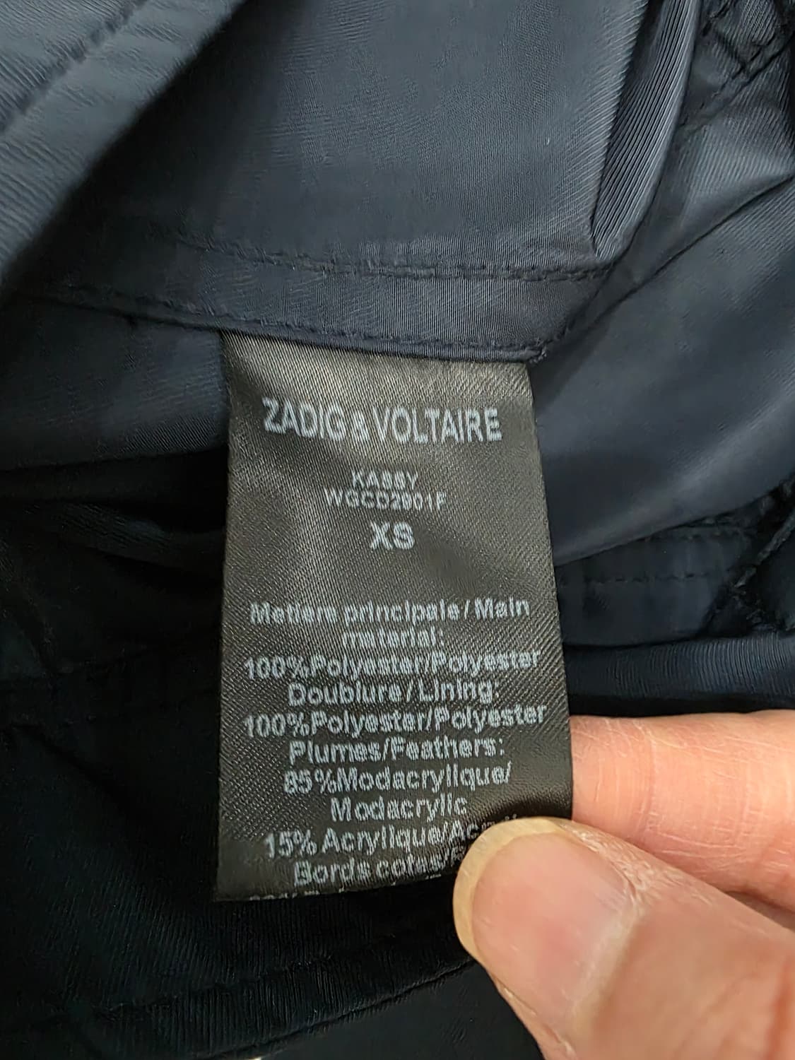 ZADIG & VOLTAIRE 쟈딕앤볼테르 여성 재킷 F 상품이미지10