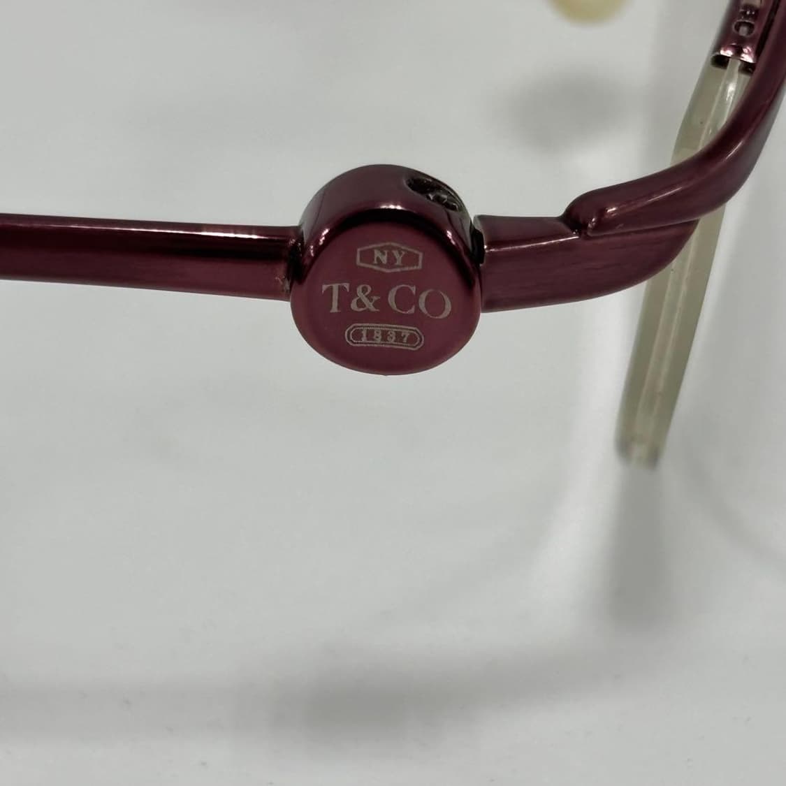 (정품 케이스) 티파니앤코 하트 프레임 안경 T&CO 1837각인 상품이미지2