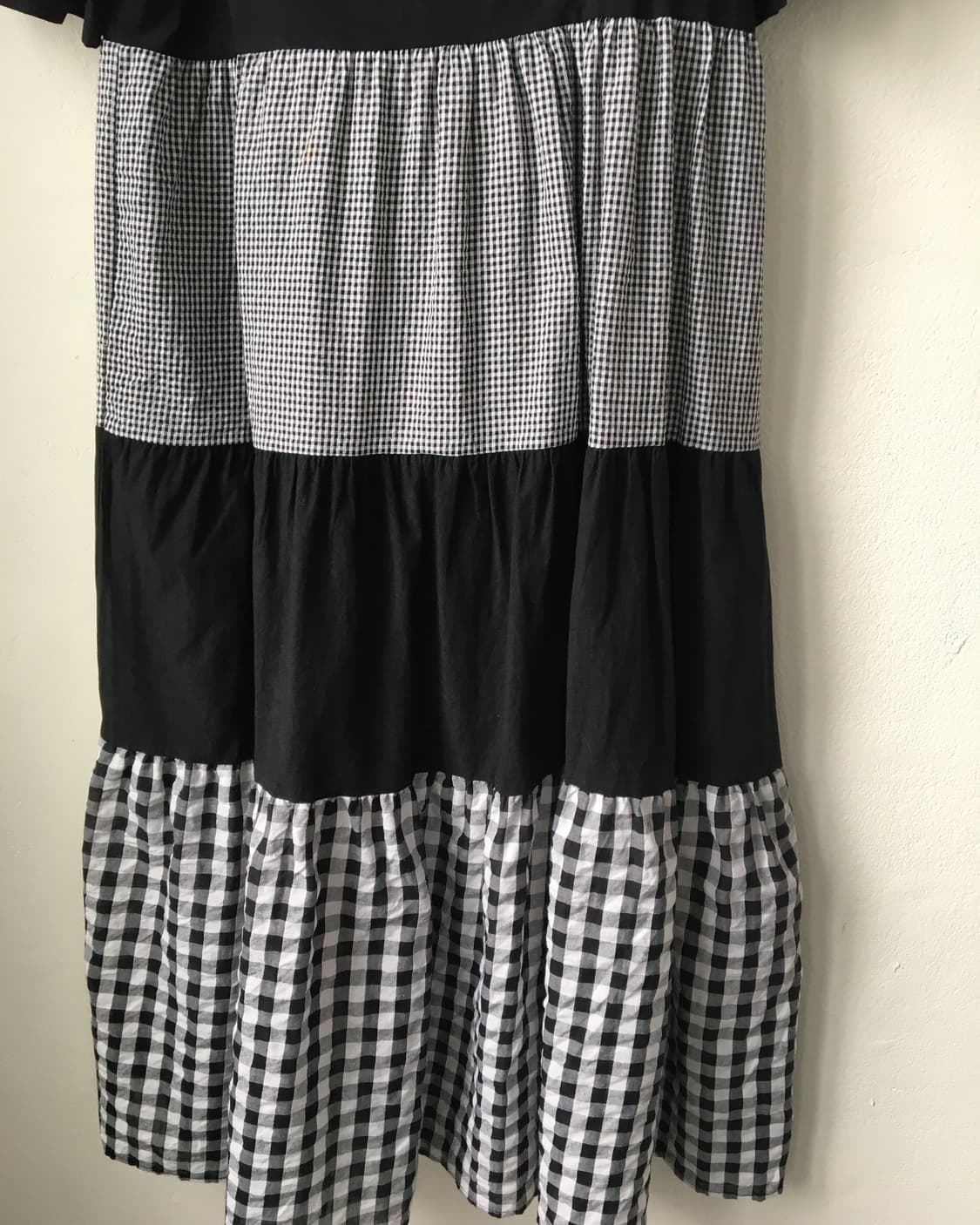 Check pattern mixed layer onepiece 상품이미지4