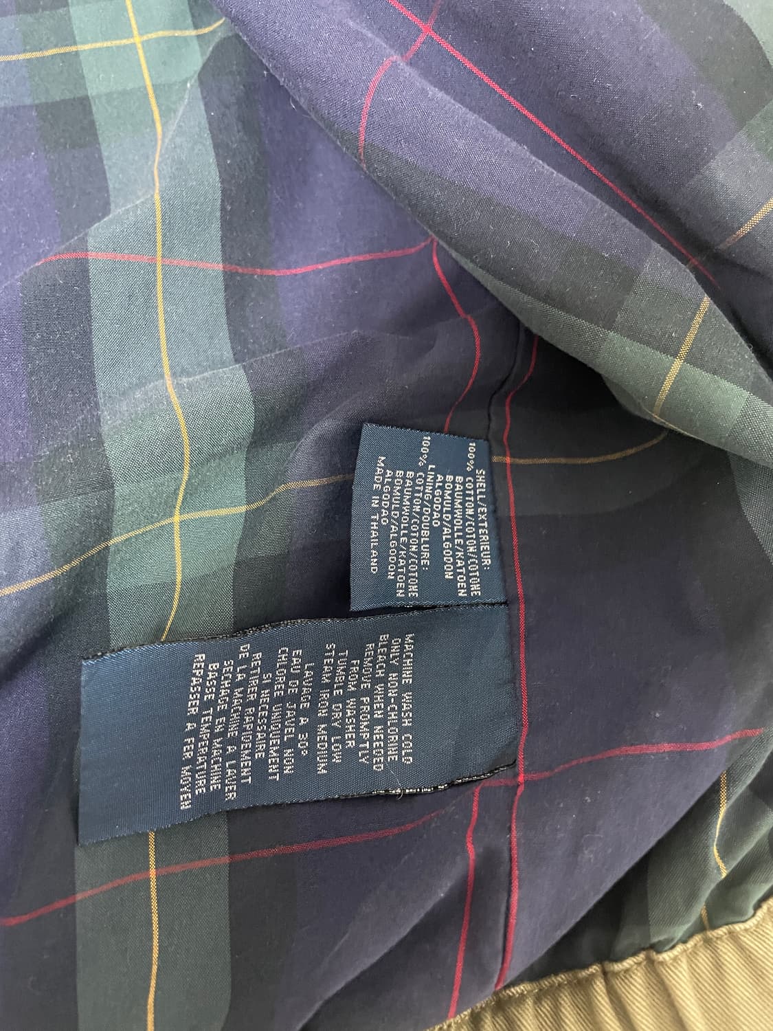 폴로 랄프로렌 블루종 베이지 자켓 L (빈티지샵) 상품이미지2