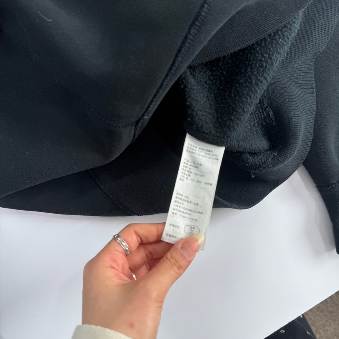 Abercrombie 아베크롬비 아치로고 네이비 후드집업 상품이미지6