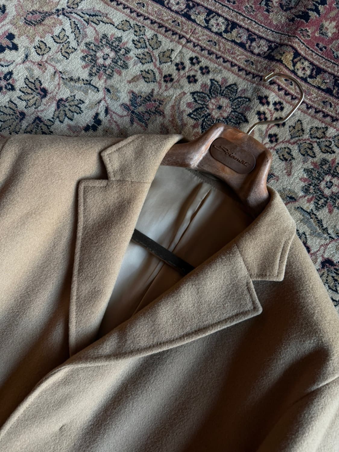 질샌더 카멜 체스터필드 코트 남성100 상품이미지3