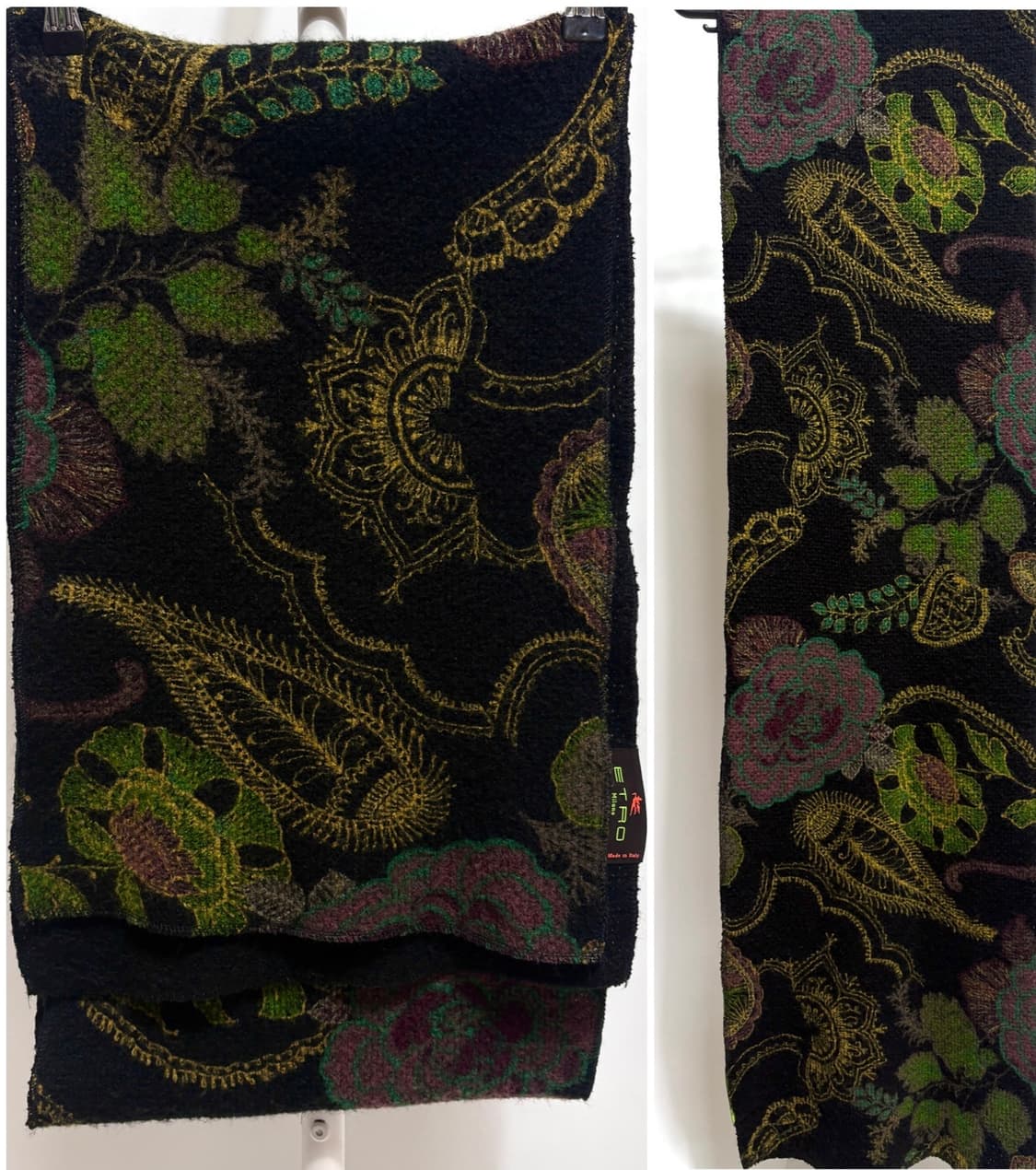 ETRO 에트로 기모 울100% 양면 스카프 상품이미지4