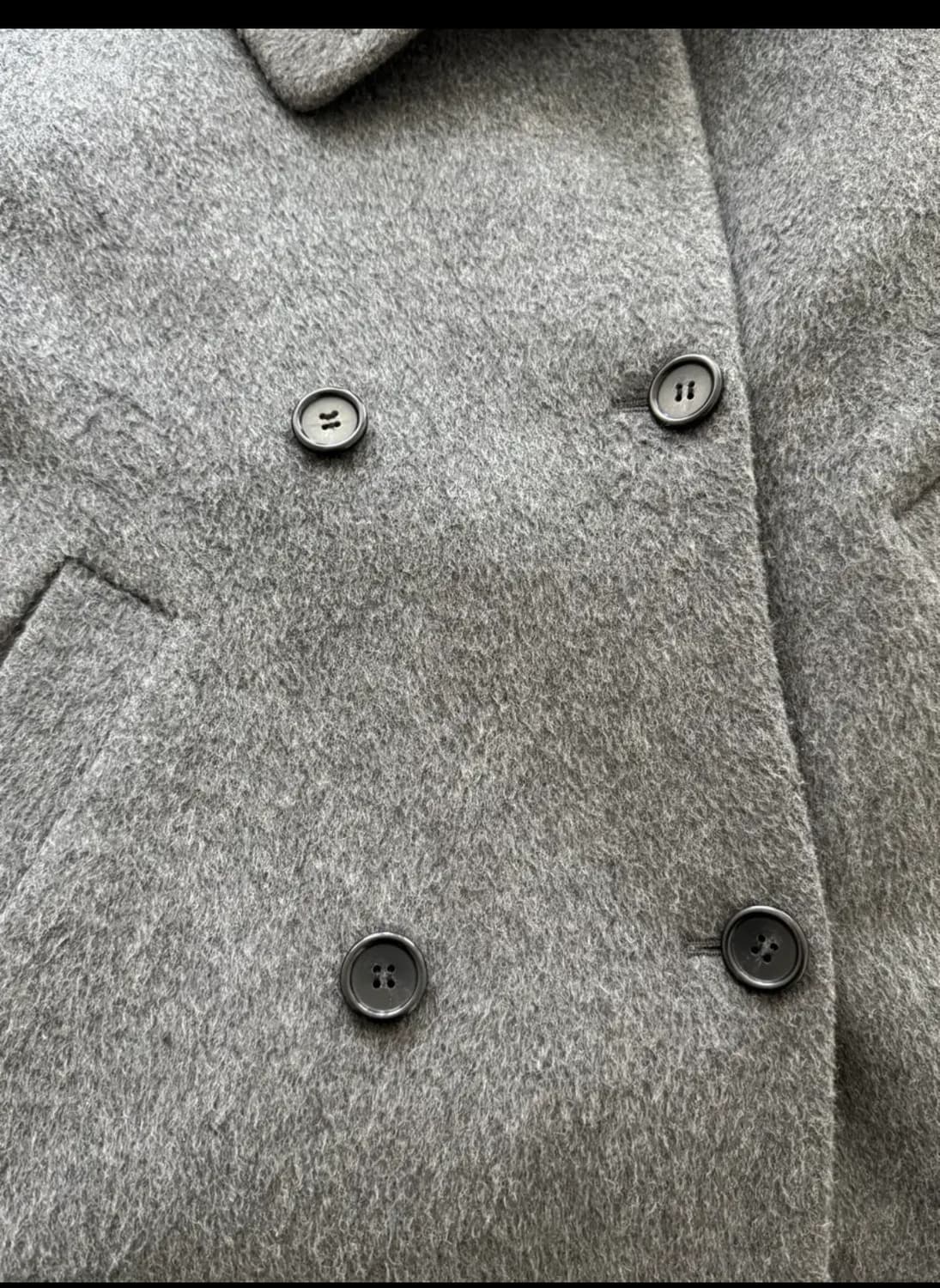 체메씨 chemehc 리본 코트 그레이  상품이미지3