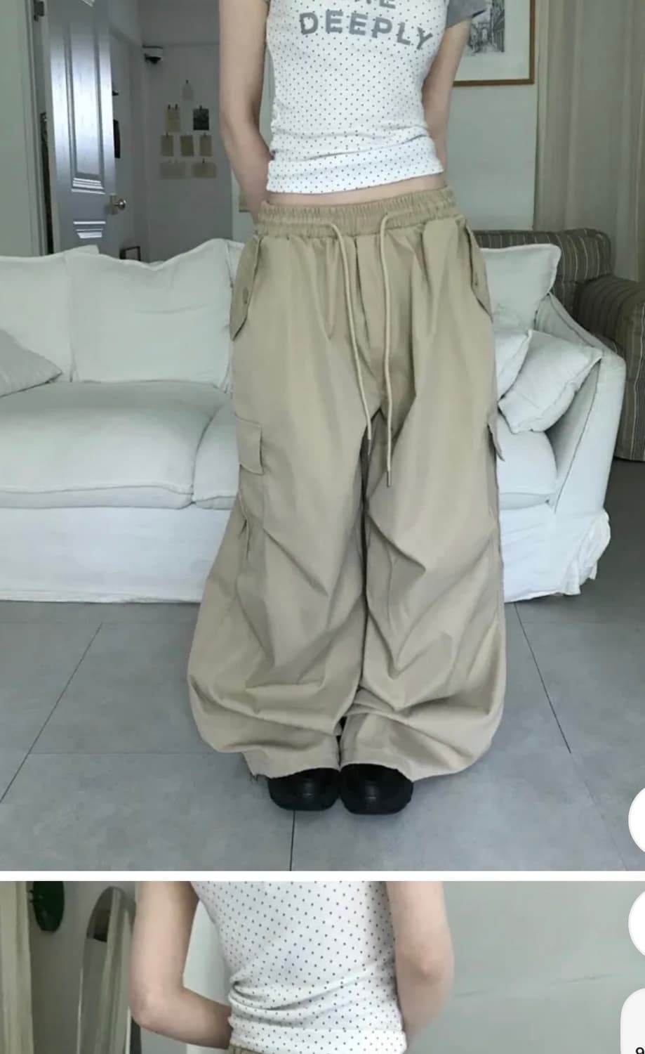 카고와이드팬츠 상품이미지1