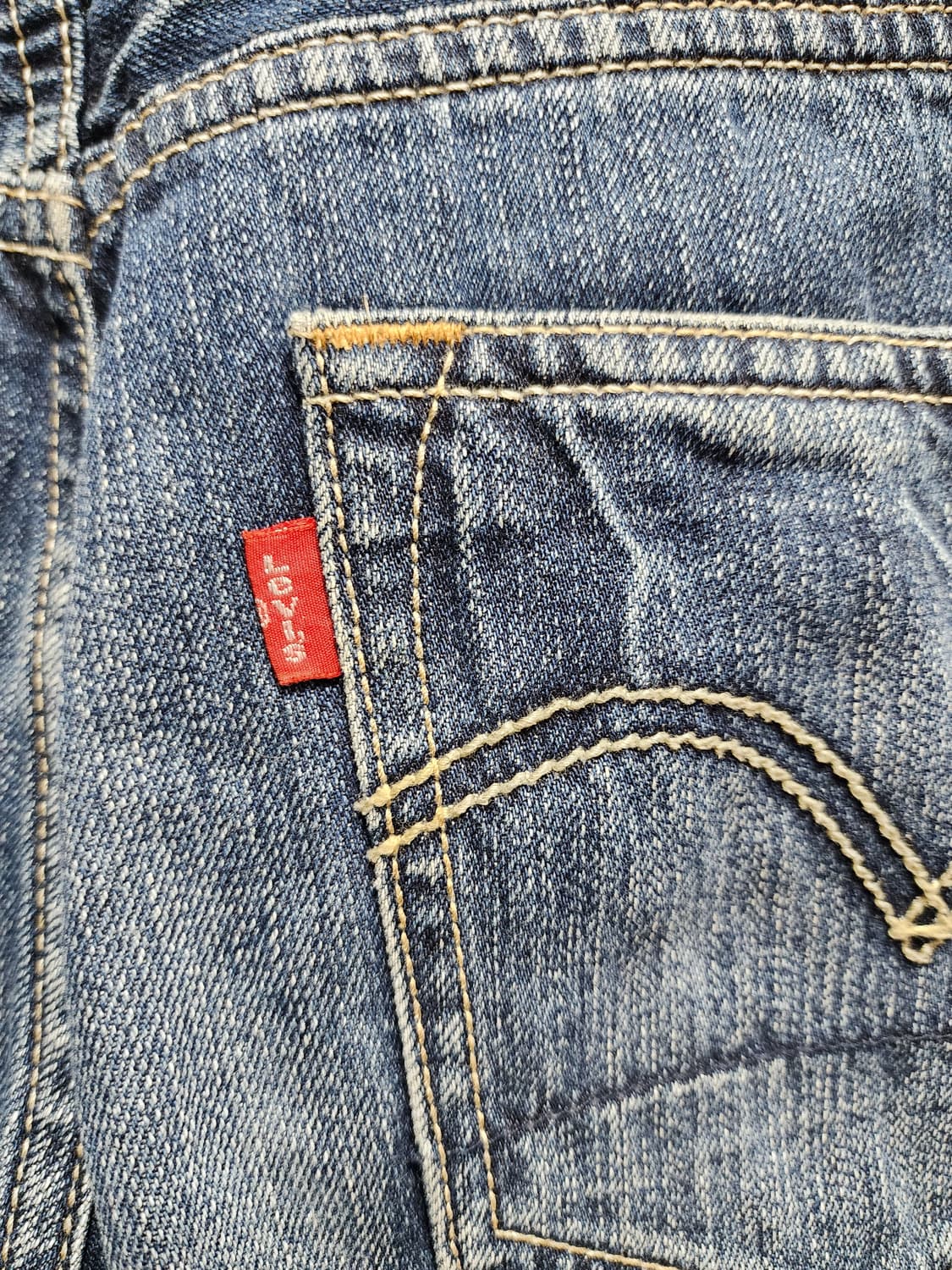 리바이스 빈티지 워싱 데님 청바지 상품이미지4