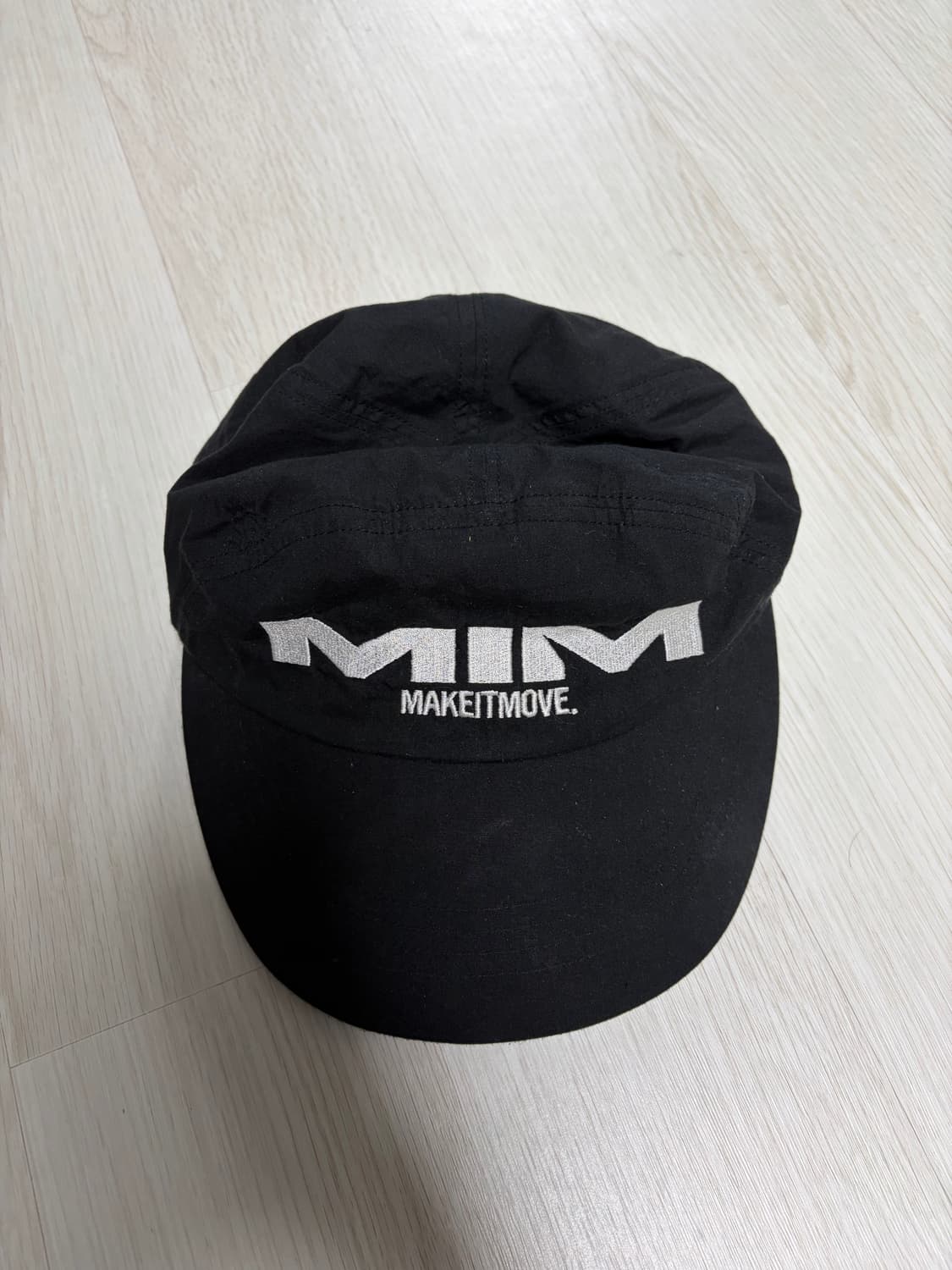 MIM MAKEITMOVE 블랙 볼캡 상품이미지1
