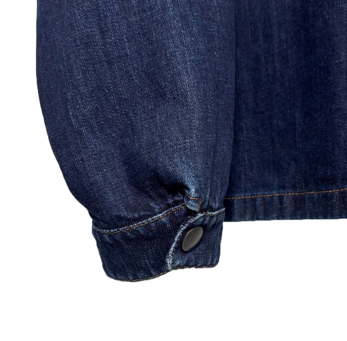 [XL] 프라다 남성 워싱 데님 삼각로고 셔츠 자켓 블루 상품이미지6