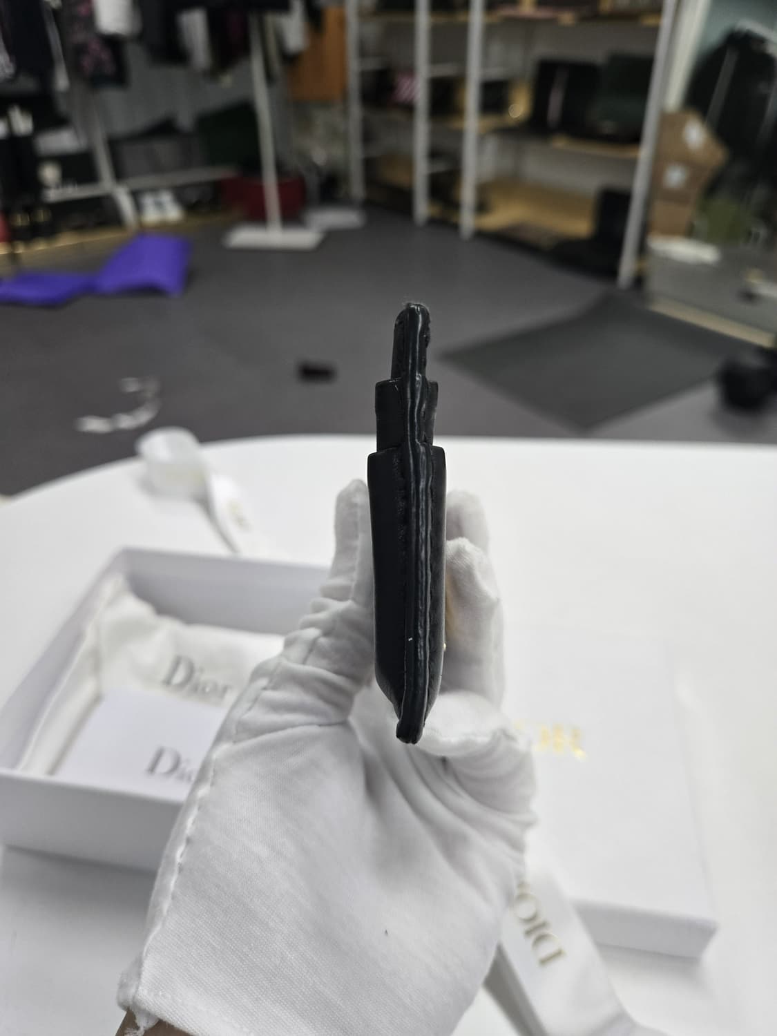 [A급컨디션]디올 로고 카드지갑 상품이미지2