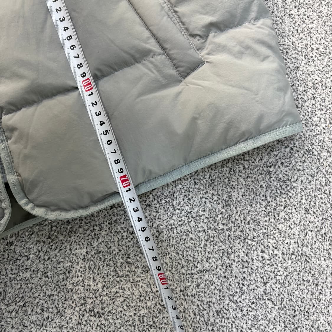 XL 커버낫 노카라 덕다운 경량 패딩 0309J 상품이미지6