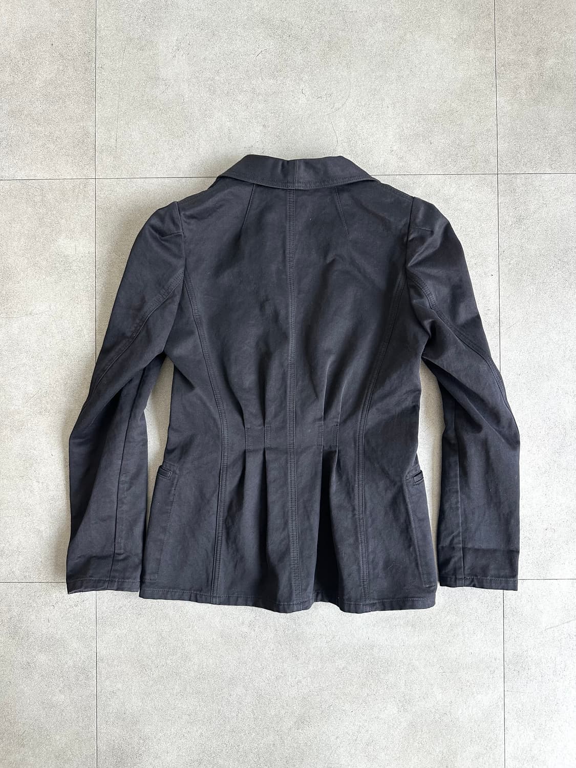 드리스 반 노튼 셔링 블레이저 자켓 상품이미지3