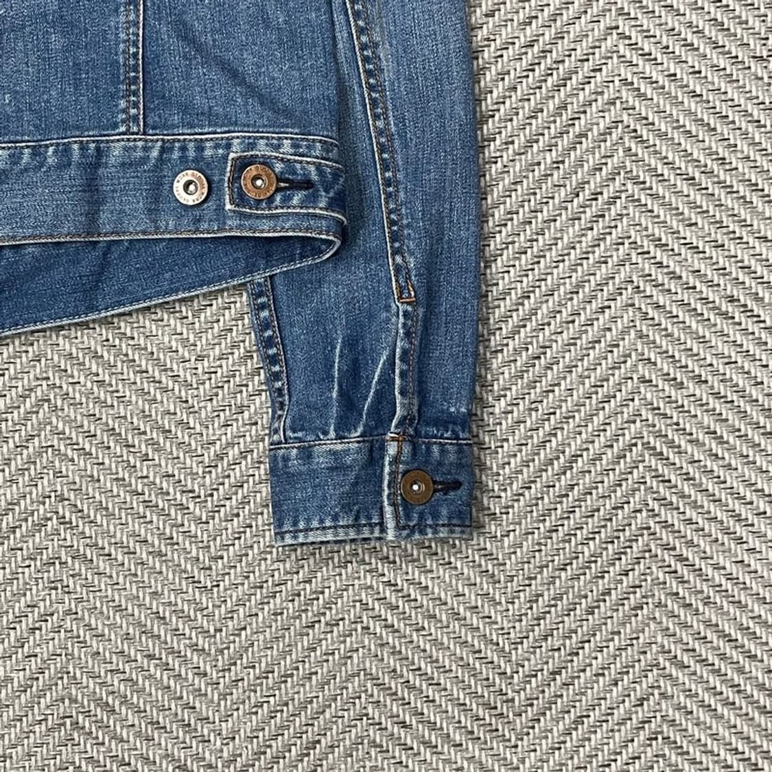 글로벌워크 투포켓 데님 자켓 v0080 상품이미지5