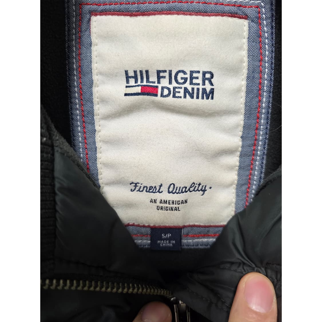 택포) 타미힐피거 퀼팅 자켓 S 상품이미지2