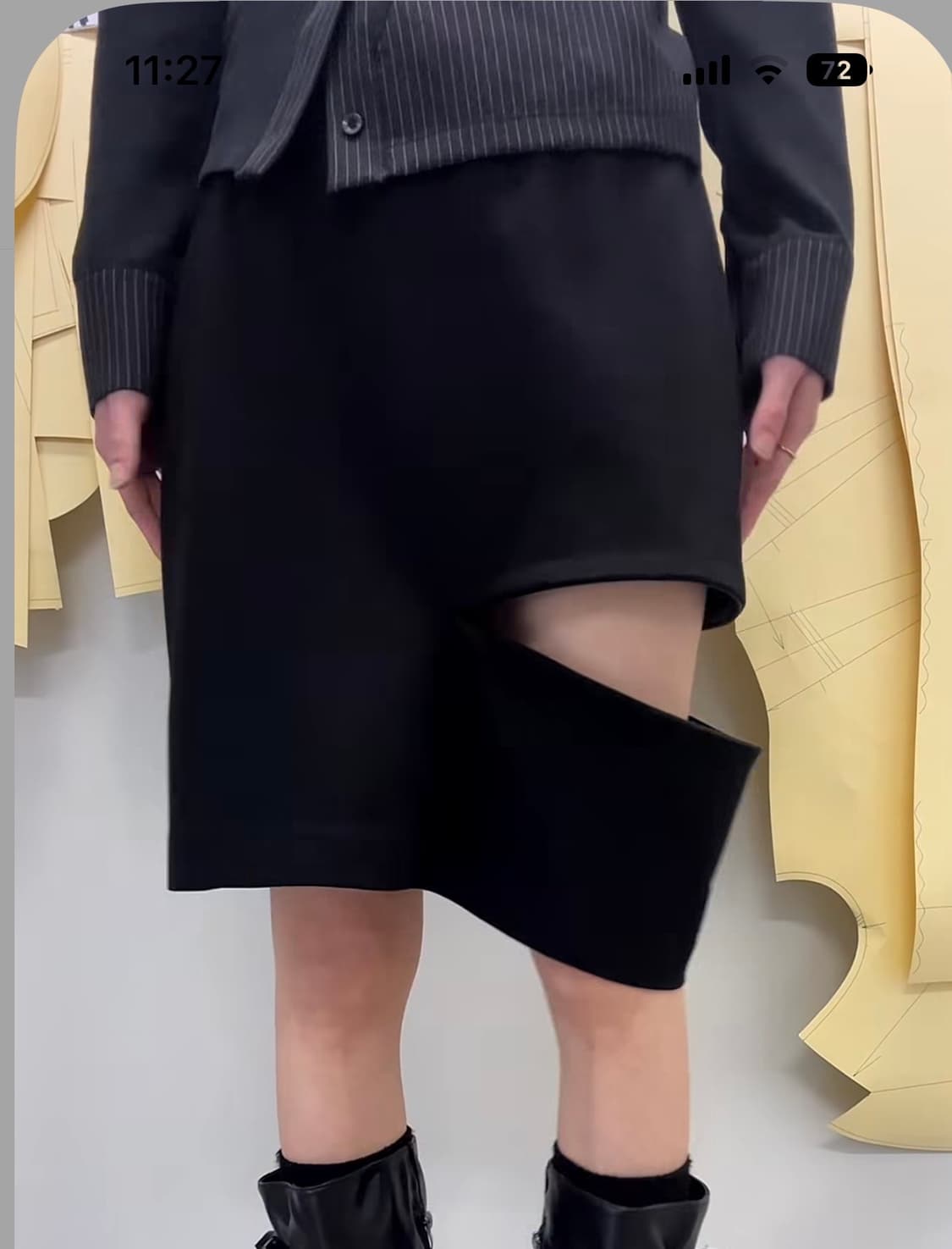 youshim SLIT-ZIP MIDI SKIRT 상품이미지3