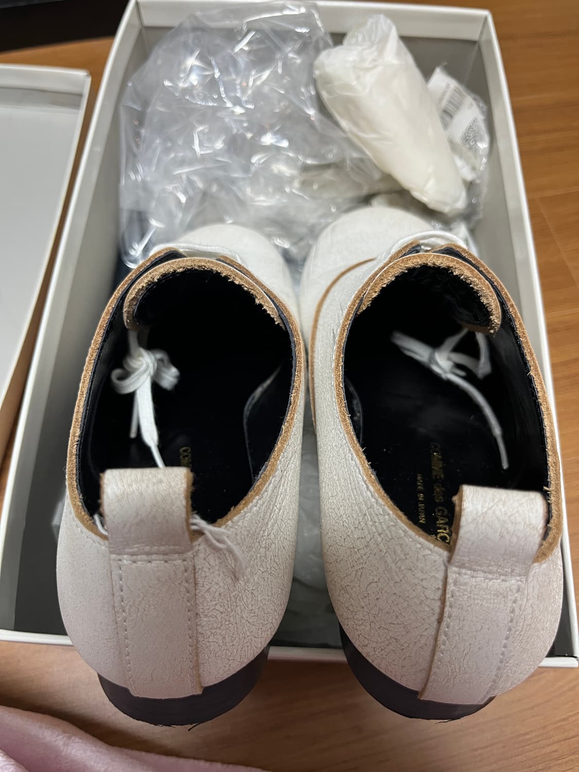 꼼데가르송 페인트 레이스업 슈즈 240 상품이미지2