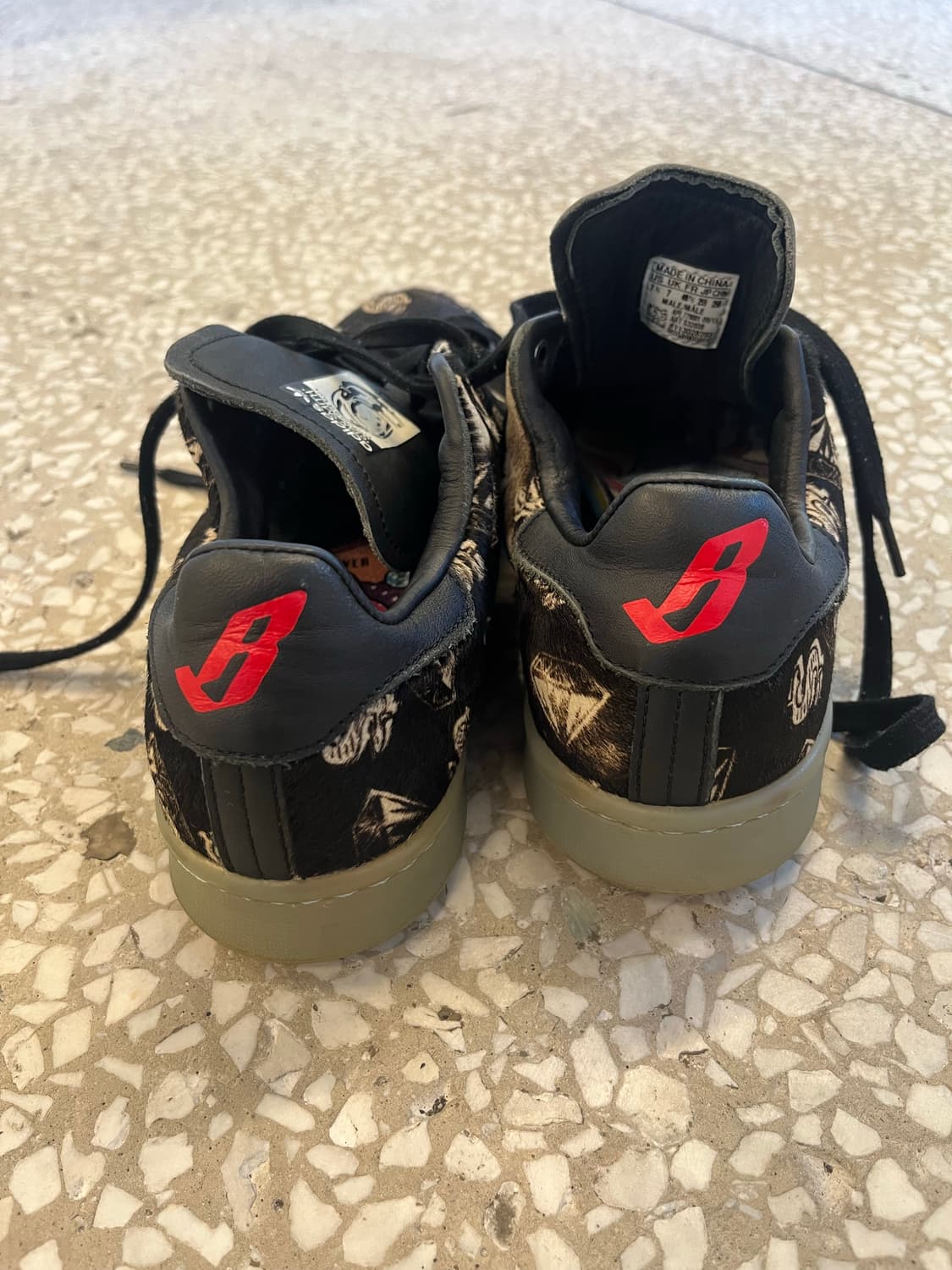 adidas Stan Smith Graphic Icons – Black 상품이미지6