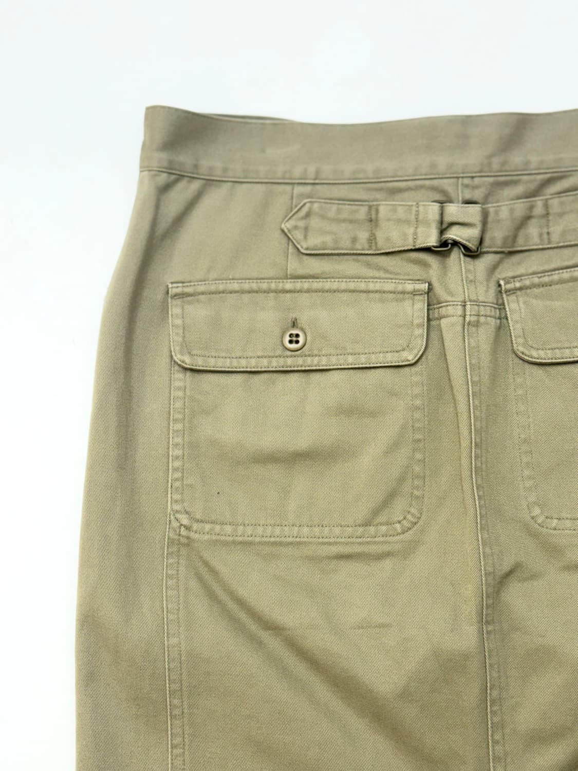 Ralph Lauren 랄프로렌 카키색상 코튼 미디스커트 상품이미지6