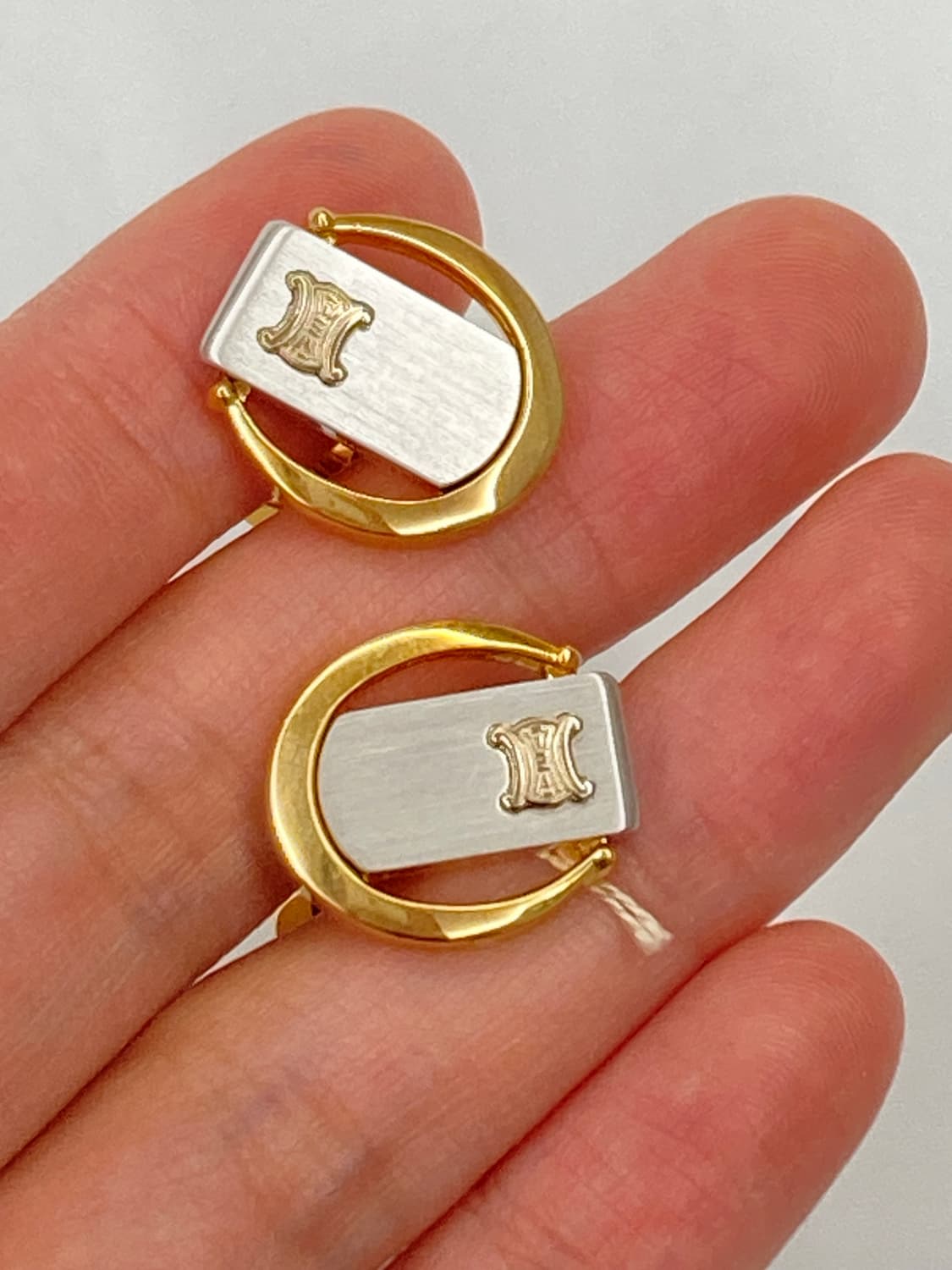 셀린느 넥타이핀(뱃찌형)+커프스링크 세트 상품이미지9