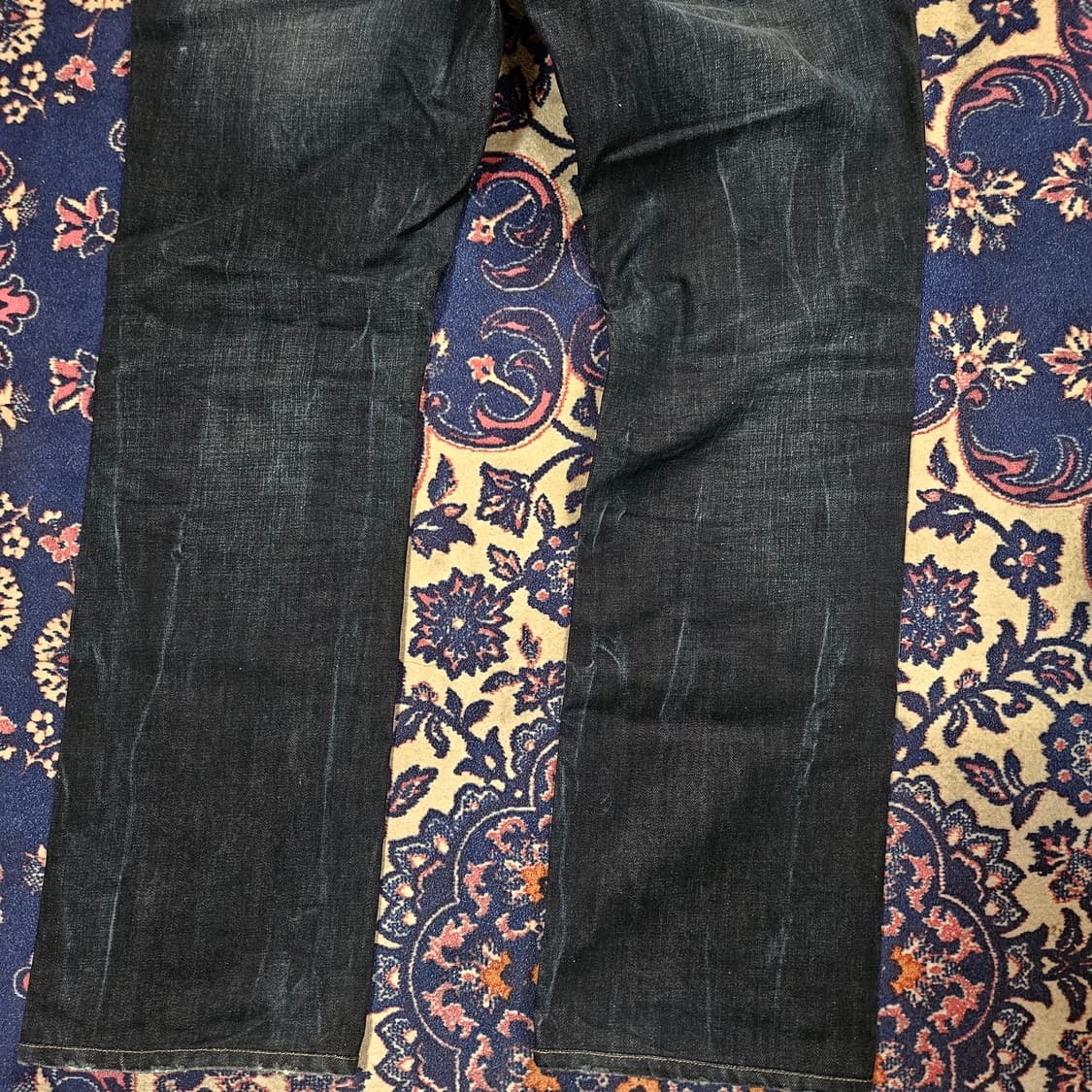 버커루 빈티지 y2k 워시드 가죽 포켓패치 데님 청바지 32 상품이미지7