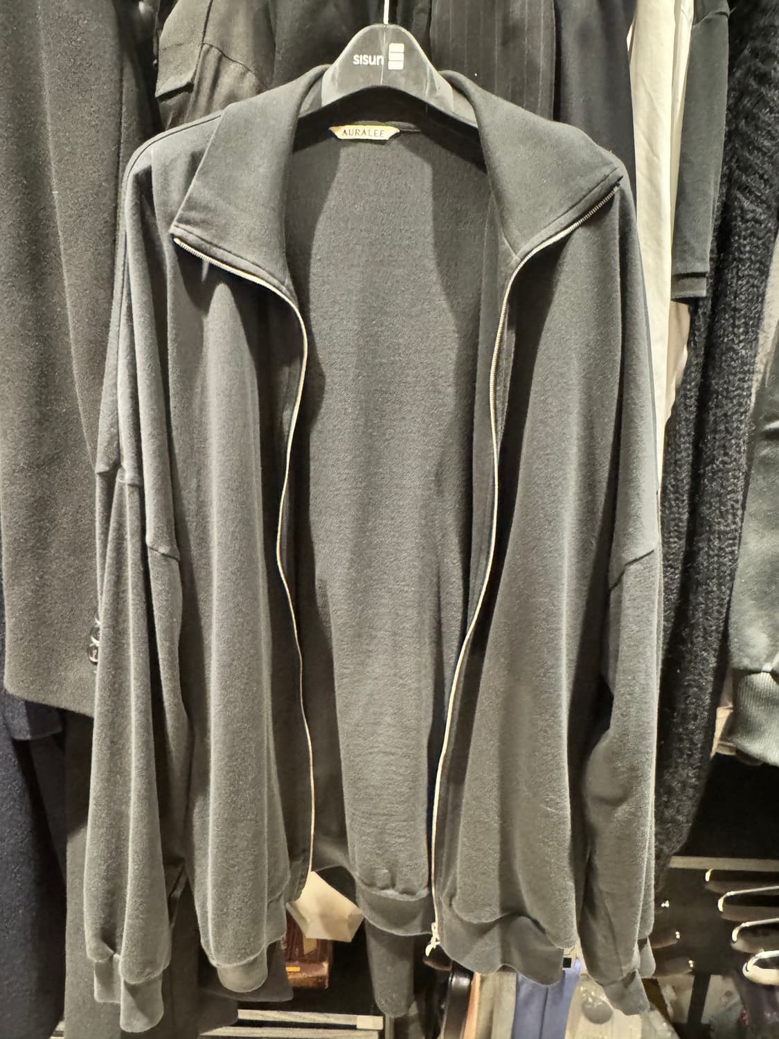 AURALEE 집업 자켓 5사이즈 상품이미지1