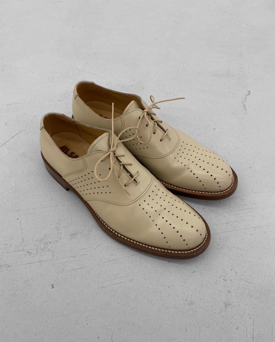 Jil Sander 질샌더 holes derby shoes 상품이미지2