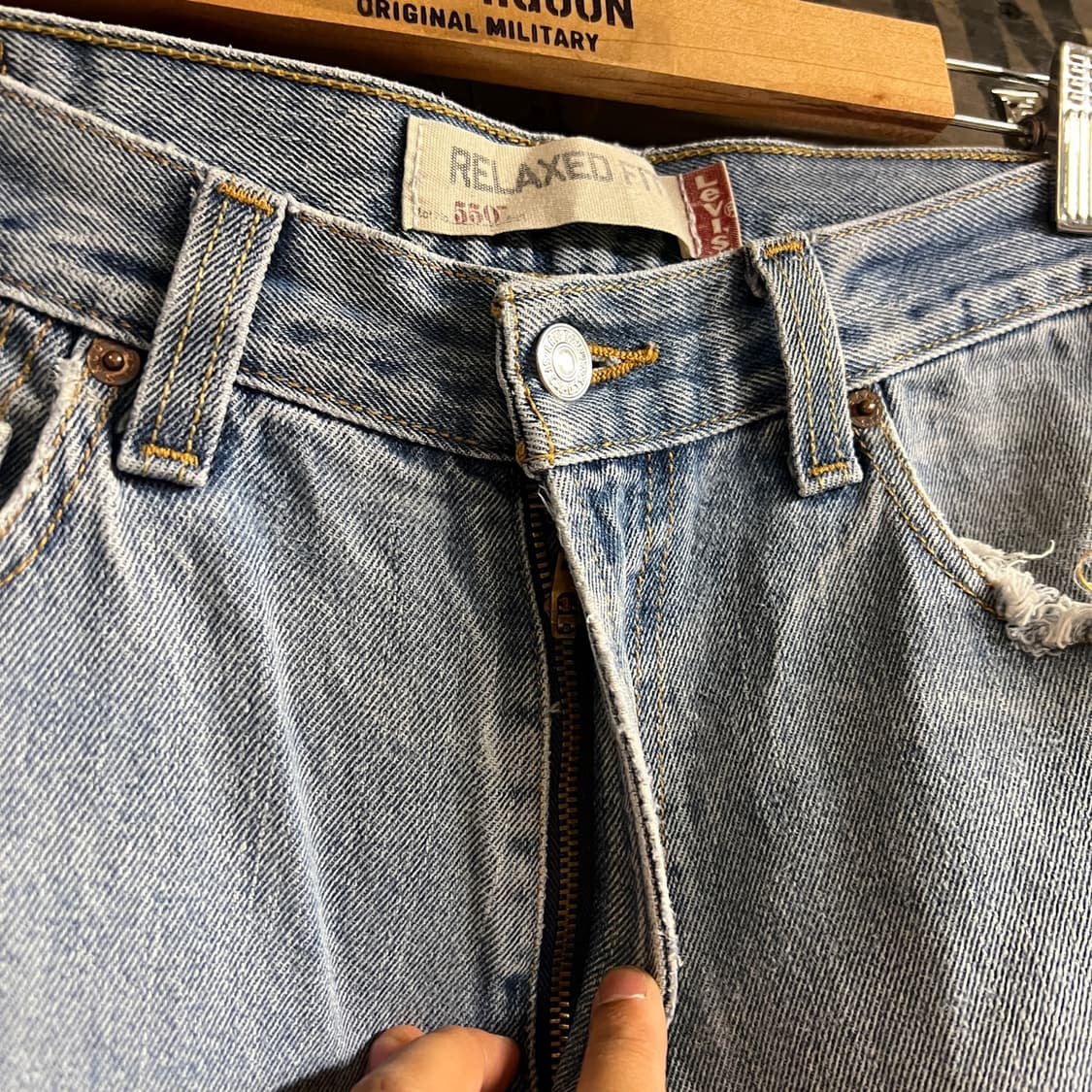 00's 리바이스 550 34 Size Mexico 260413-19 상품이미지4